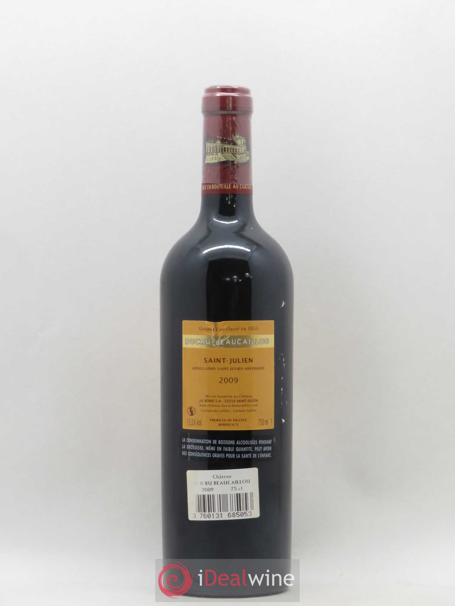 Château Ducru Beaucaillou 2ème Grand Cru Classé 2009 - Lot de 1 bouteille - 1