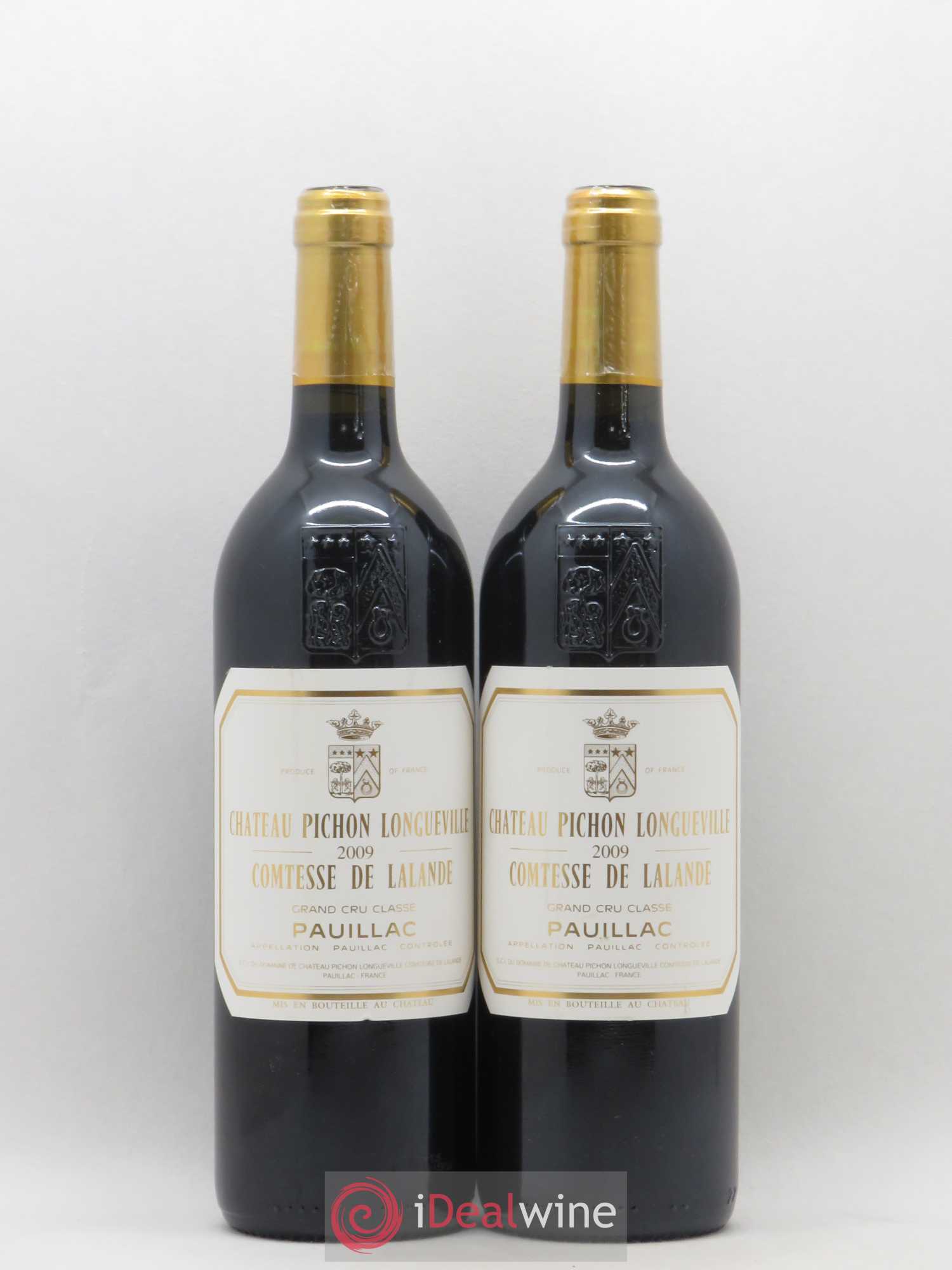 Château Pichon Longueville Comtesse de Lalande 2ème Grand Cru Classé 2009 - Lot de 2 bouteilles - 0
