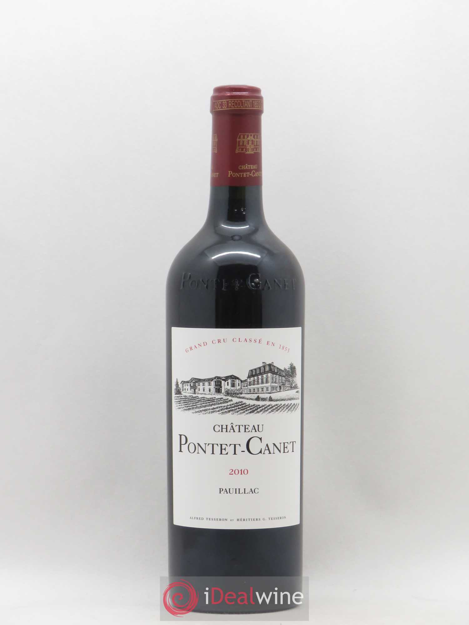 Château Pontet Canet 5ème Grand Cru Classé 2010 - Lot de 1 bouteille - 0