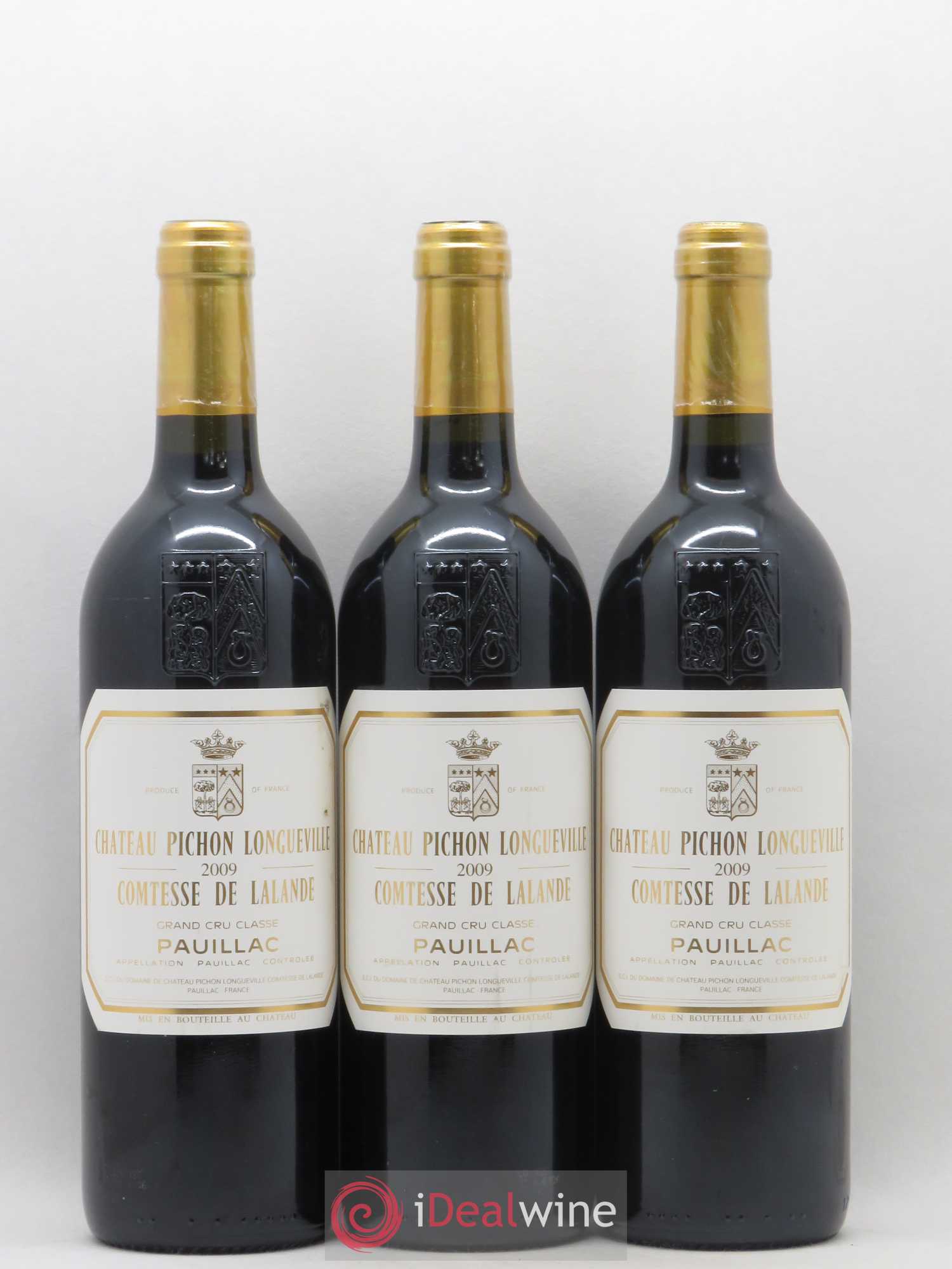 Château Pichon Longueville Comtesse de Lalande 2ème Grand Cru Classé 2009 - Lot de 6 bouteilles - 1