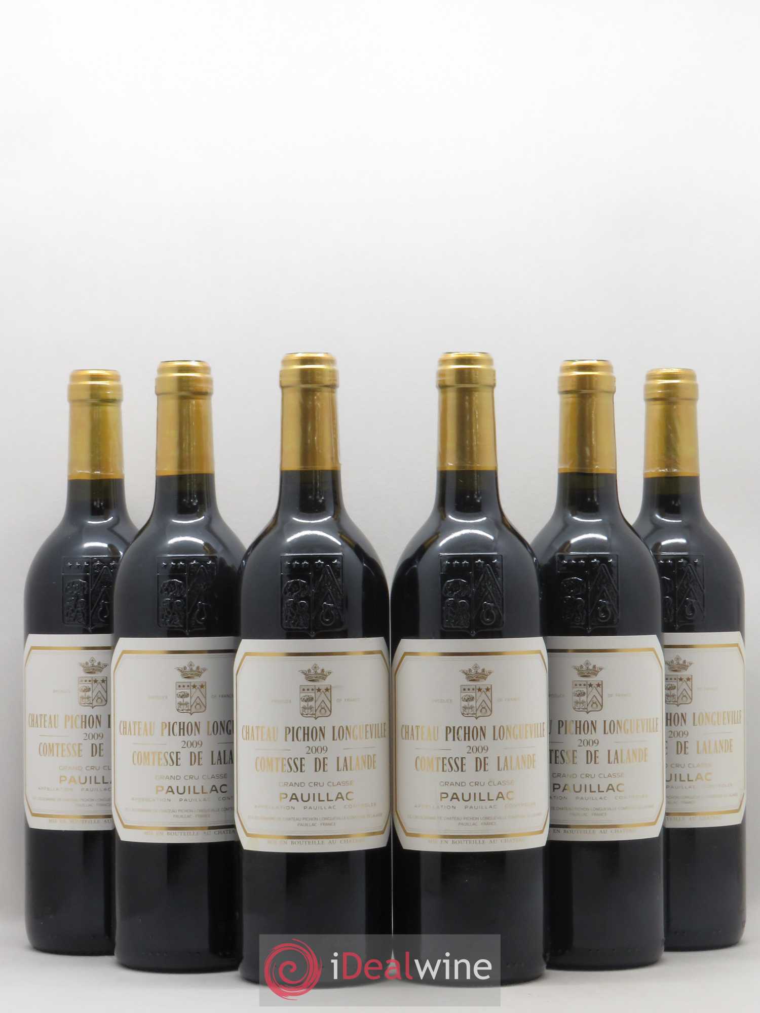 Château Pichon Longueville Comtesse de Lalande 2ème Grand Cru Classé 2009 - Lot de 6 bouteilles - 0