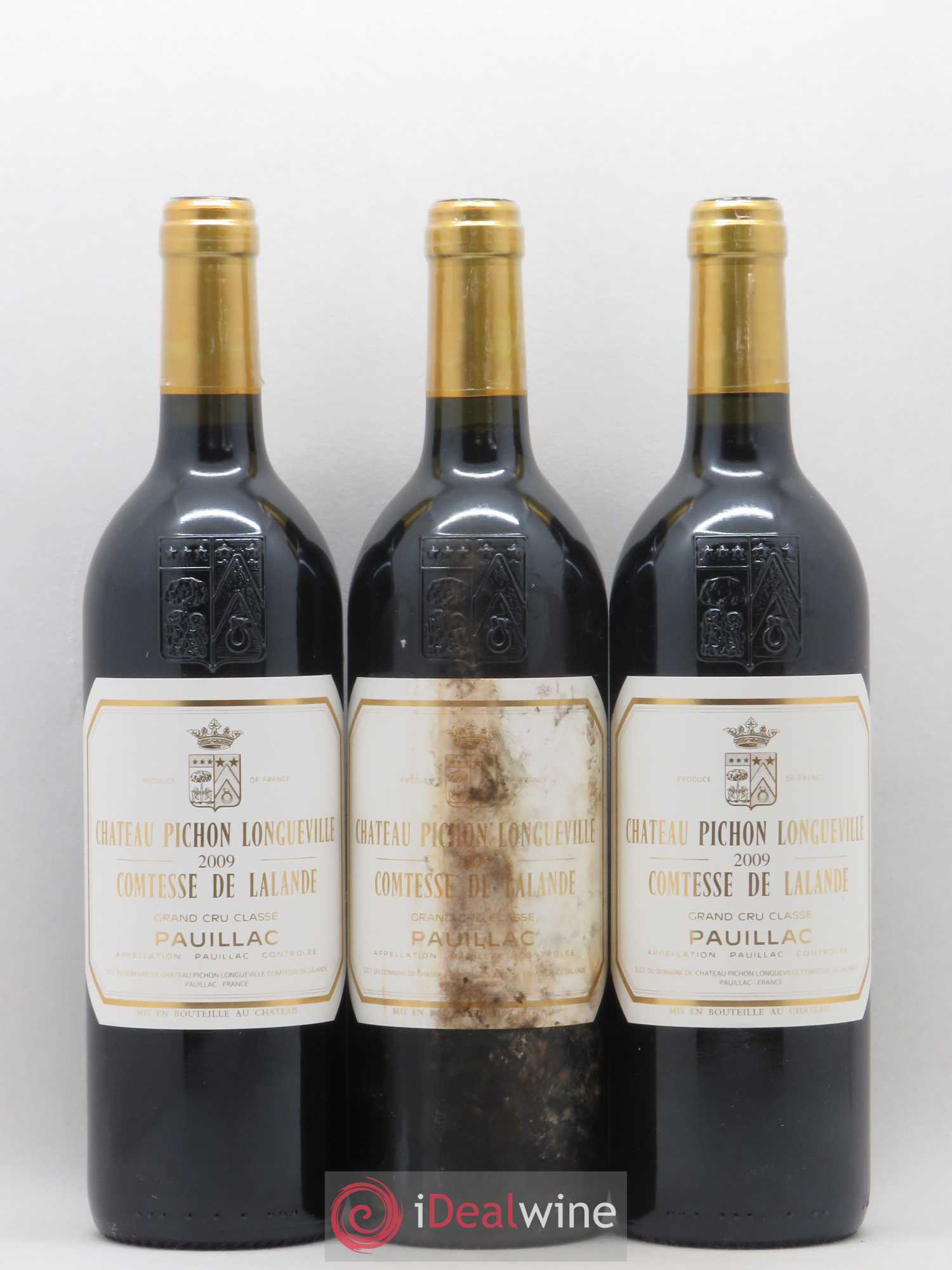 Château Pichon Longueville Comtesse de Lalande 2ème Grand Cru Classé 2009 - Lot de 3 bouteilles - 0