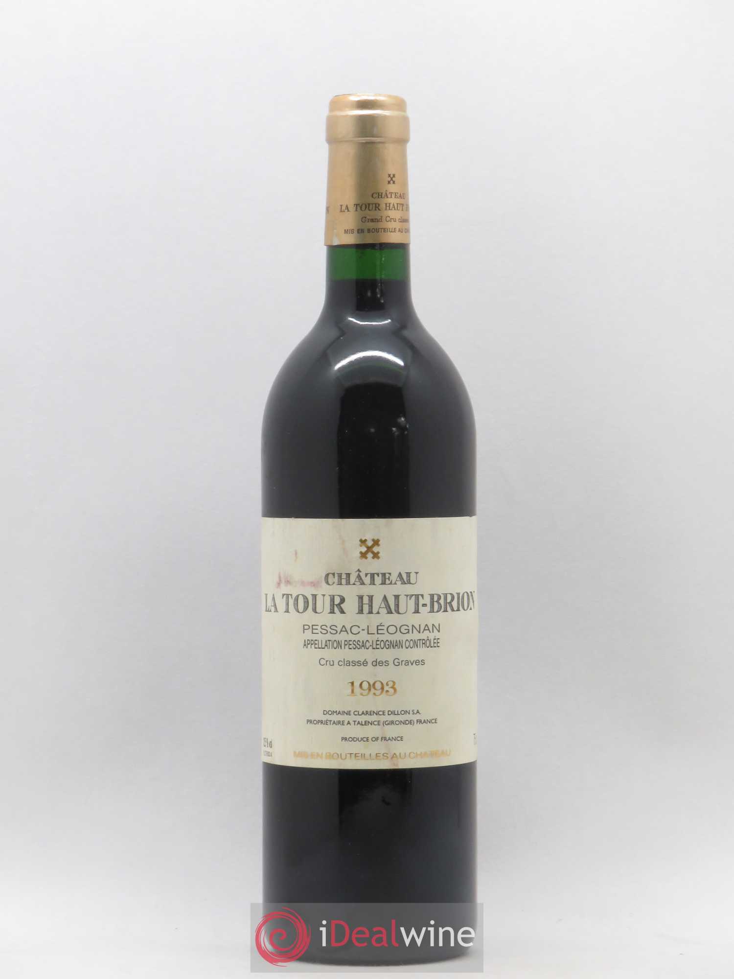 Château la Tour Haut-Brion Cru Classé de Graves 1993 - Lot de 1 bouteille - 0