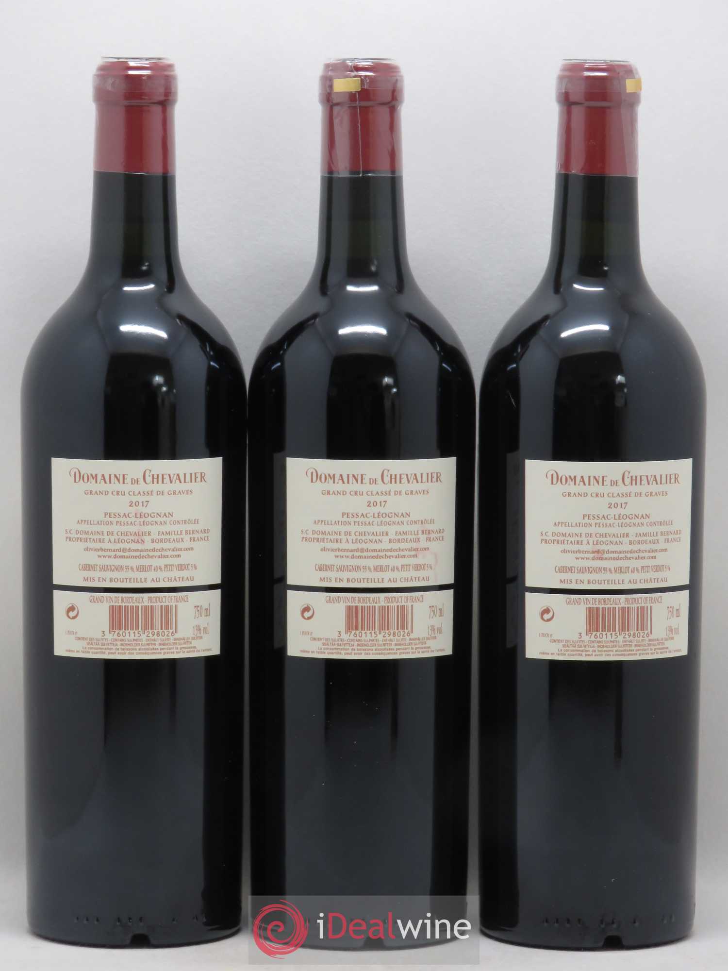 Domaine de Chevalier Cru Classé de Graves 2017 - Lot de 6 bouteilles - 2