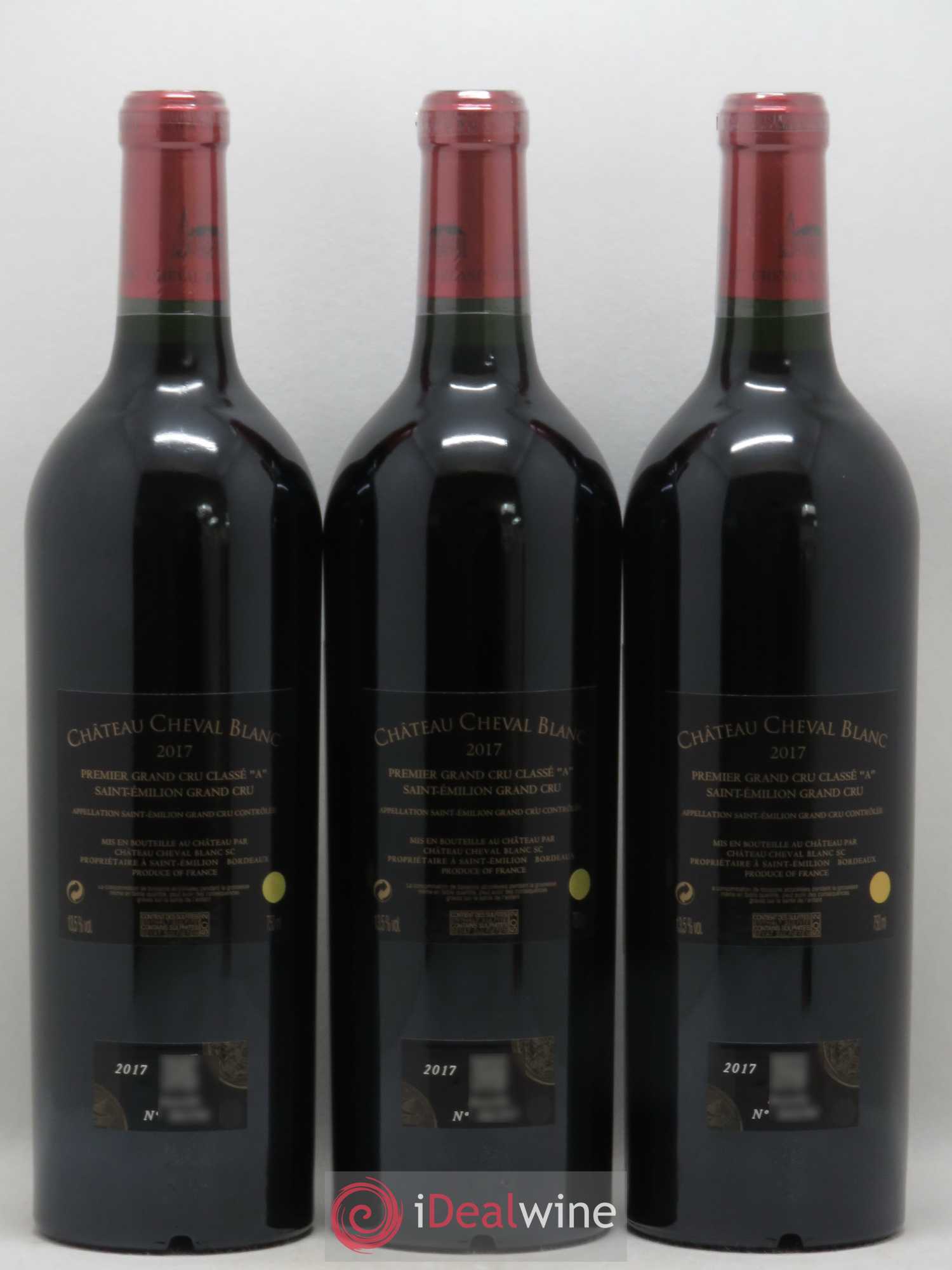 Château Cheval Blanc 1er Grand Cru Classé A 2017 - Lot de 6 bouteilles - 2
