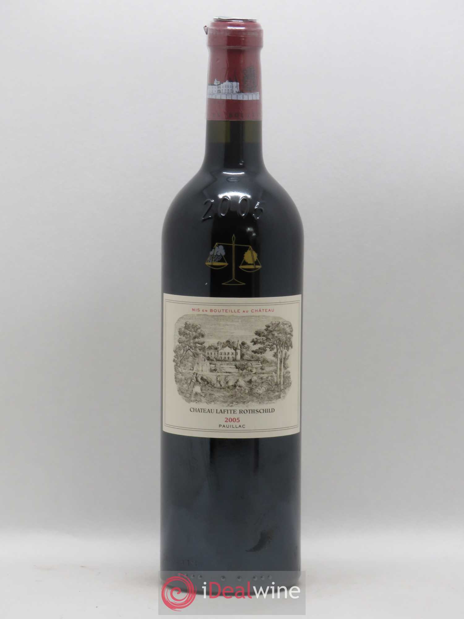 Château Lafite Rothschild 1er Grand Cru Classé 2005 - Lot de 1 bouteille - 0