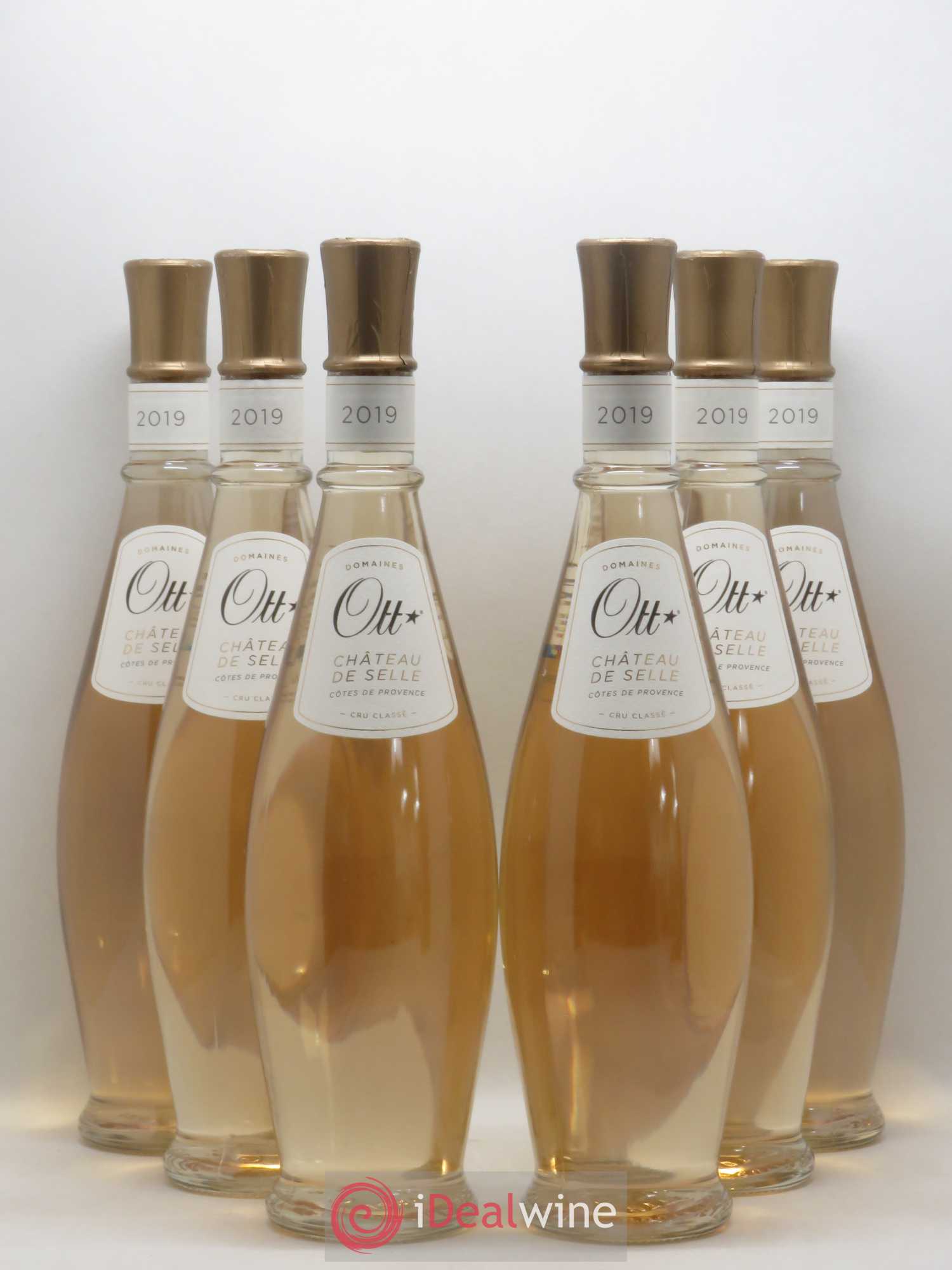 Côtes de Provence Château de Selle Famille Ott 2019 - Lot de 6 bouteilles - 0