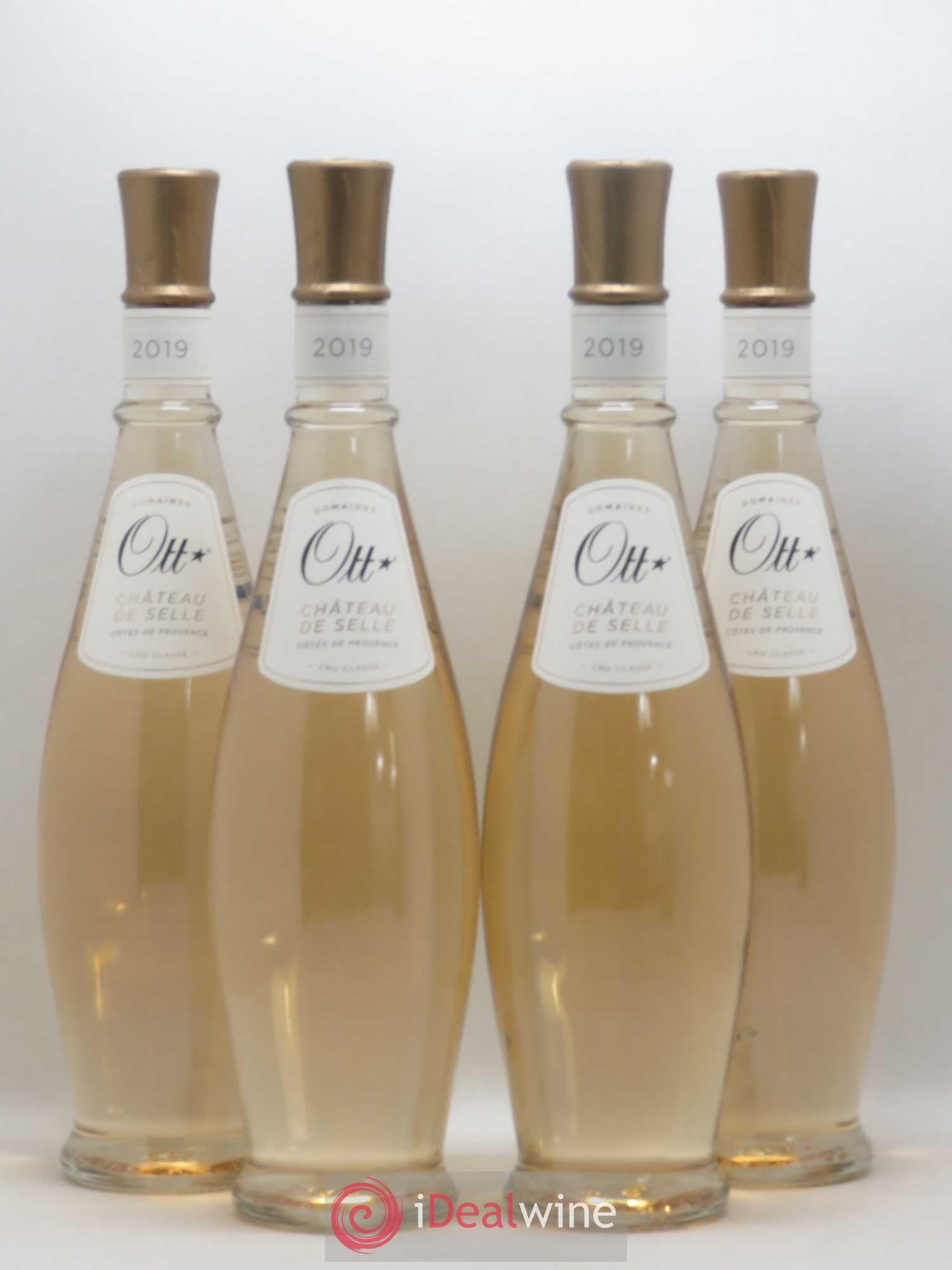 Côtes de Provence Château de Selle Famille Ott 2019 - Lot de 4 bouteilles - 0