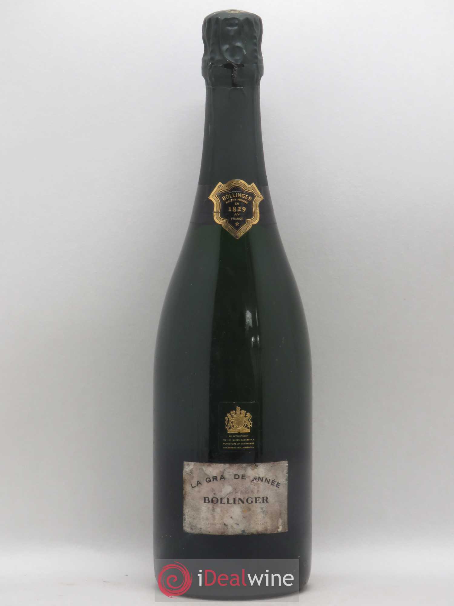 La Grande Année Brut Bollinger 2004 - Lot de 1 bouteille - 0