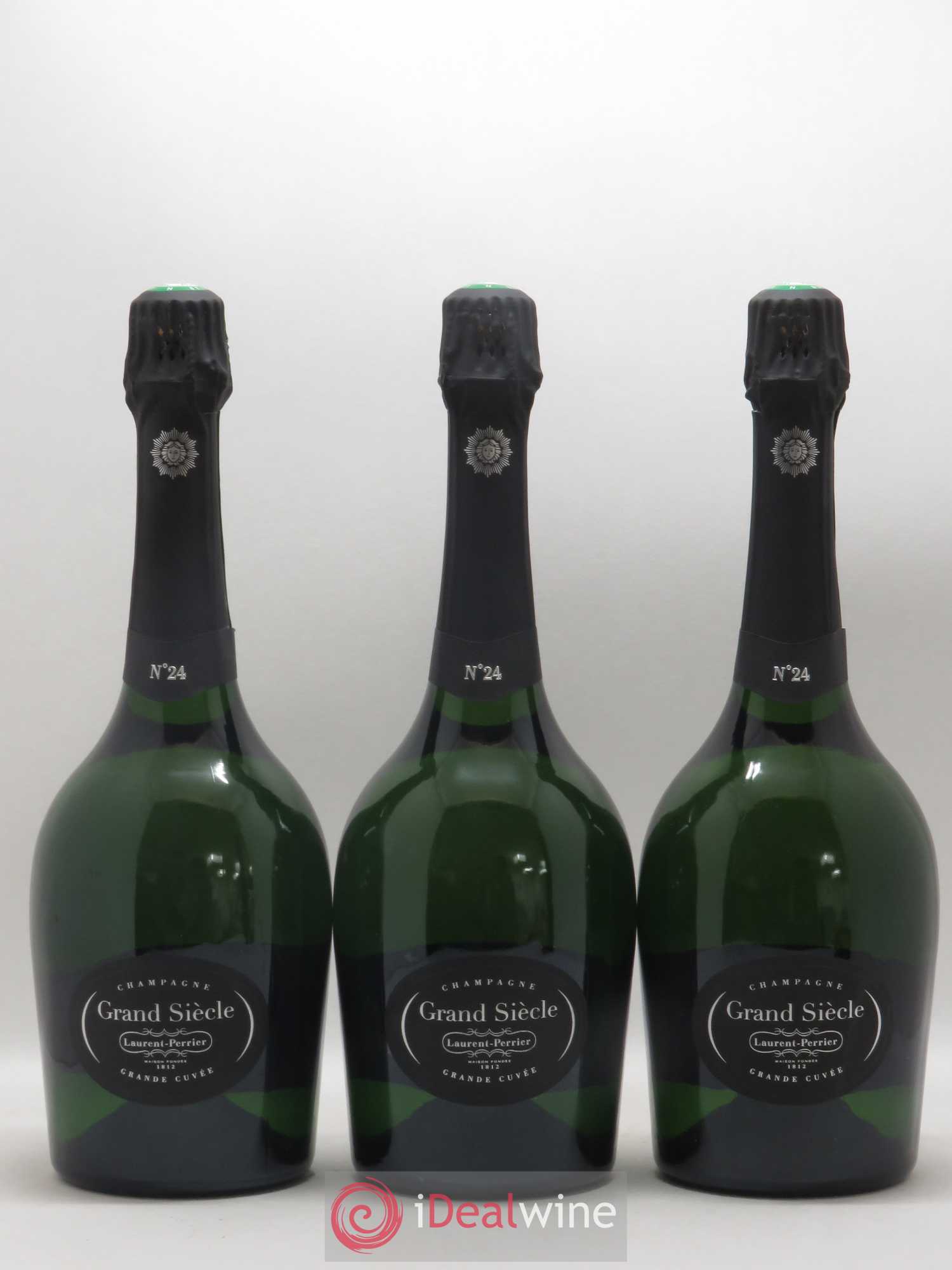 Grand Siècle Laurent Perrier Numero 24 - Lot de 3 bouteilles - 0