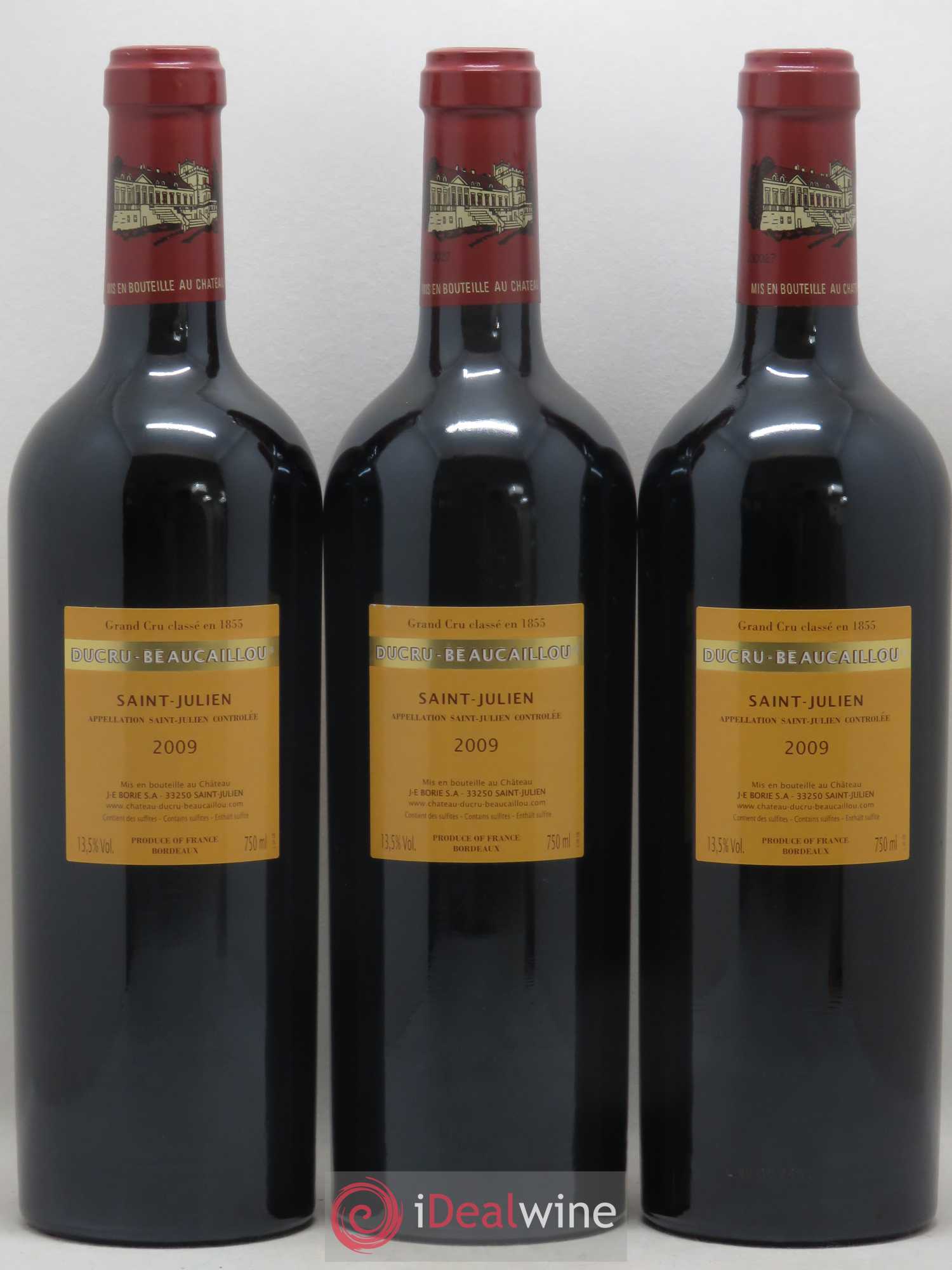 Château Ducru Beaucaillou 2ème Grand Cru Classé 2009 - Lot de 12 bouteilles - 2