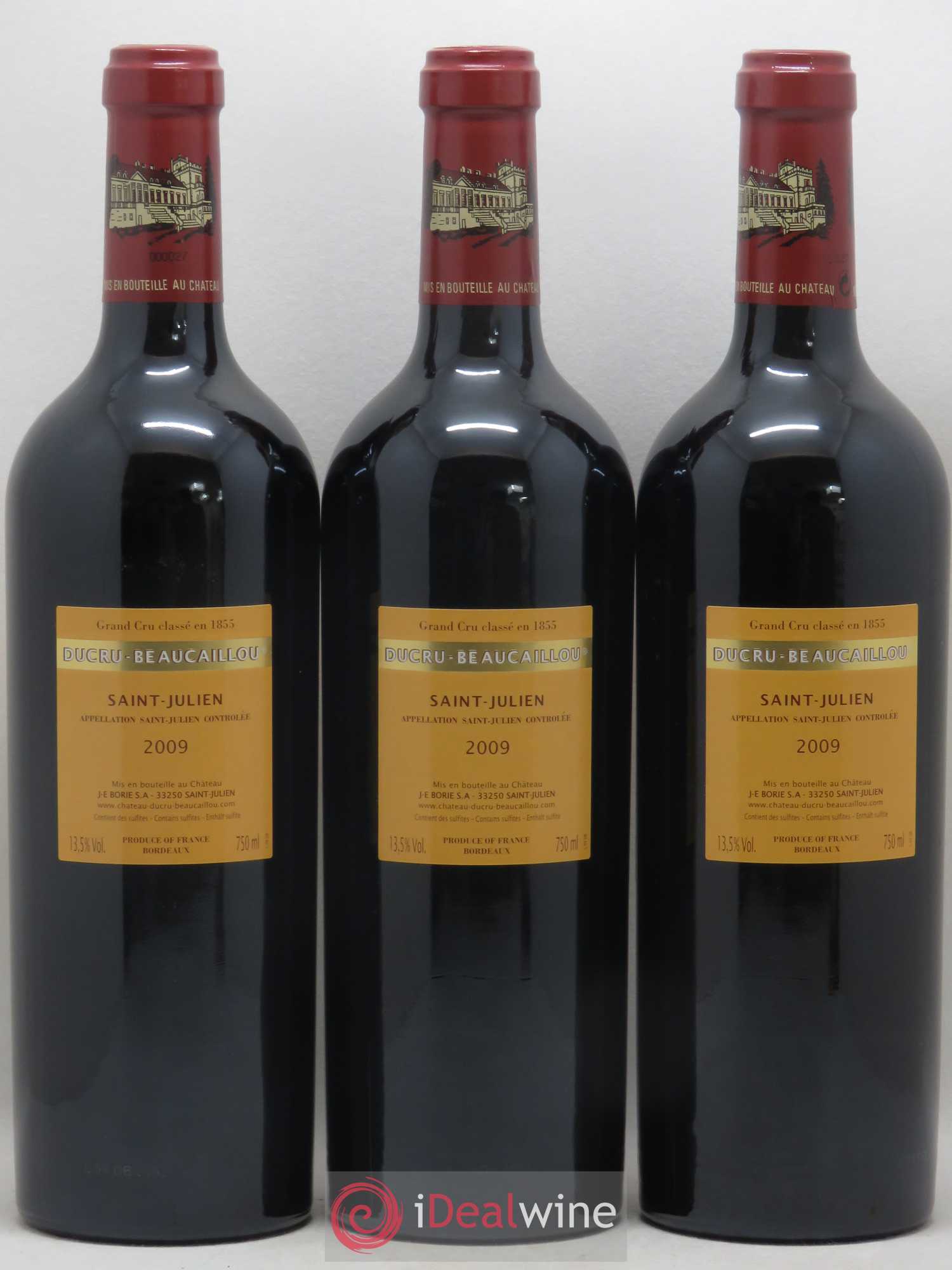 Château Ducru Beaucaillou 2ème Grand Cru Classé 2009 - Lot de 12 bouteilles - 4
