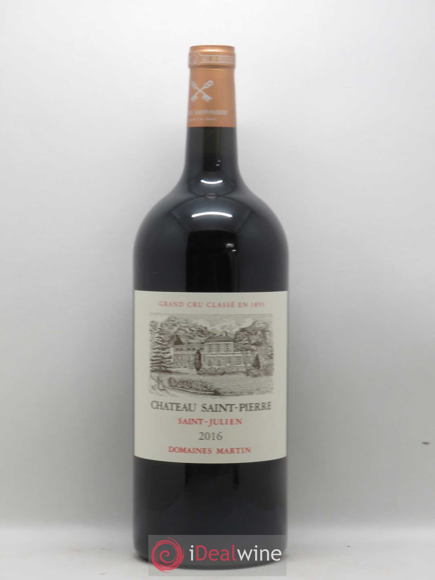 Château Saint-Pierre 4ème Grand Cru Classé 2016 - Lot de 1 double magnum - 0