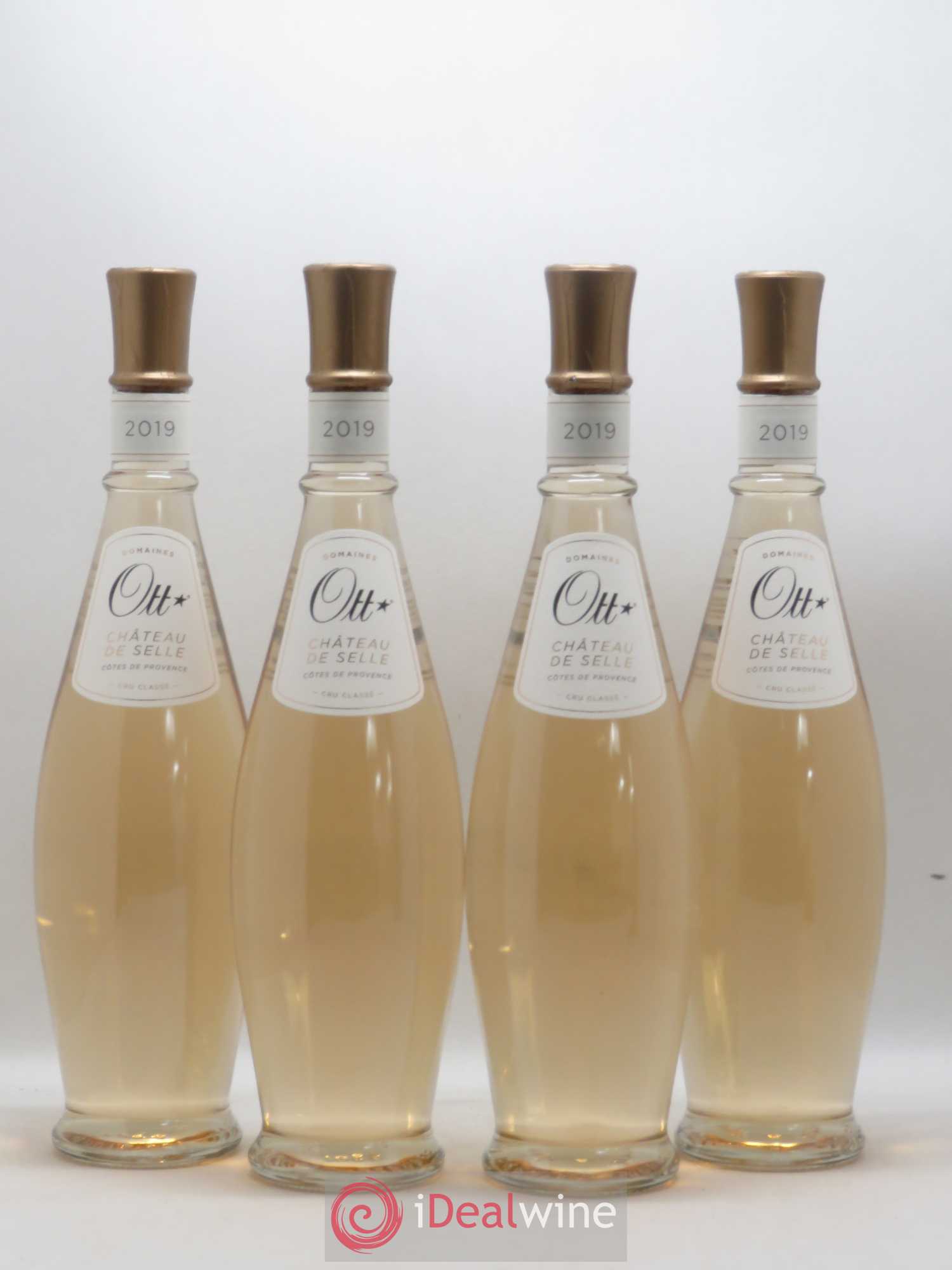 Côtes de Provence Château de Selle Famille Ott 2019 - Lotto di 4 bottiglie - 0