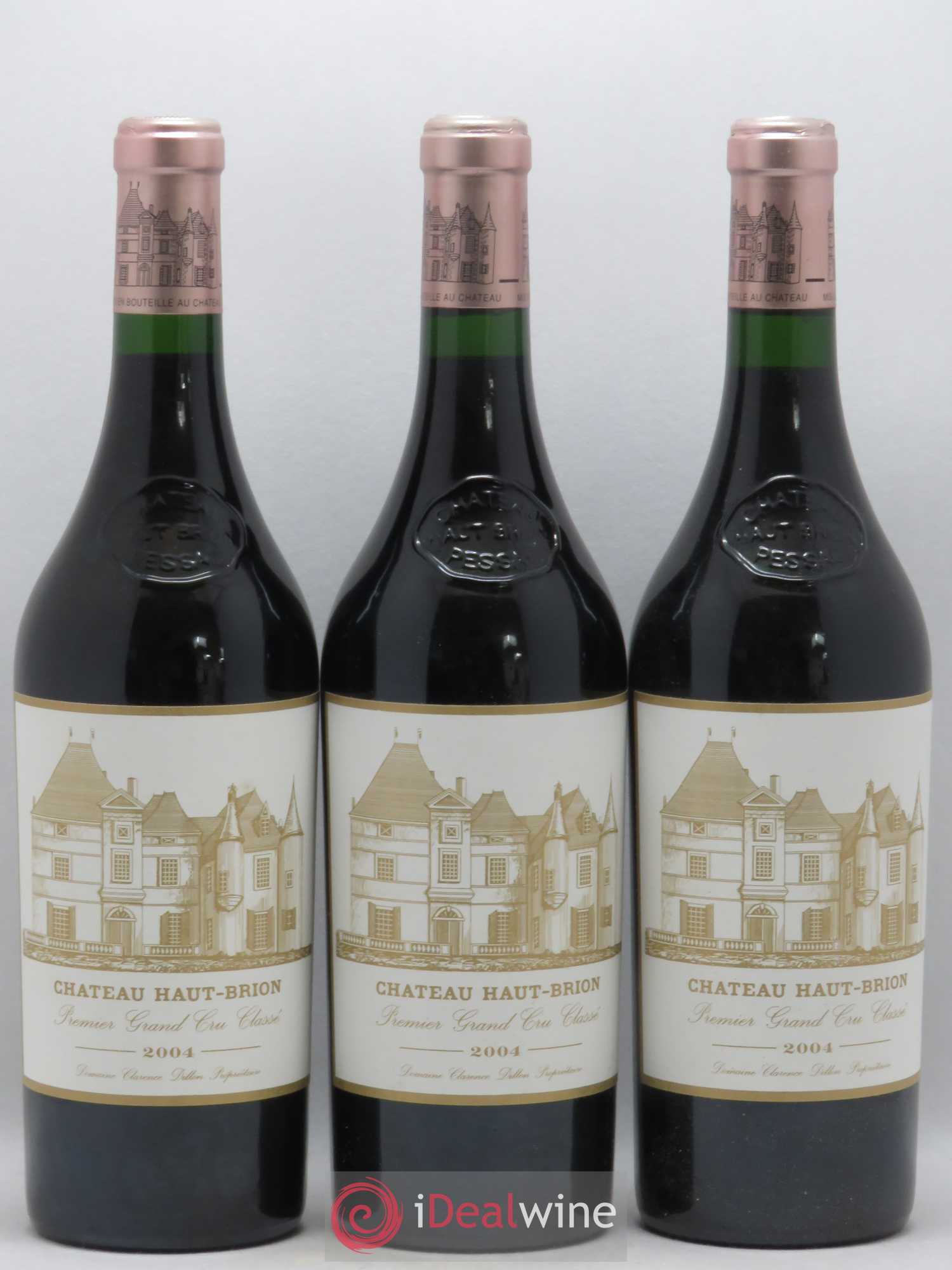 Château Haut Brion 1er Grand Cru Classé 2004 - Lot de 12 bouteilles - 1