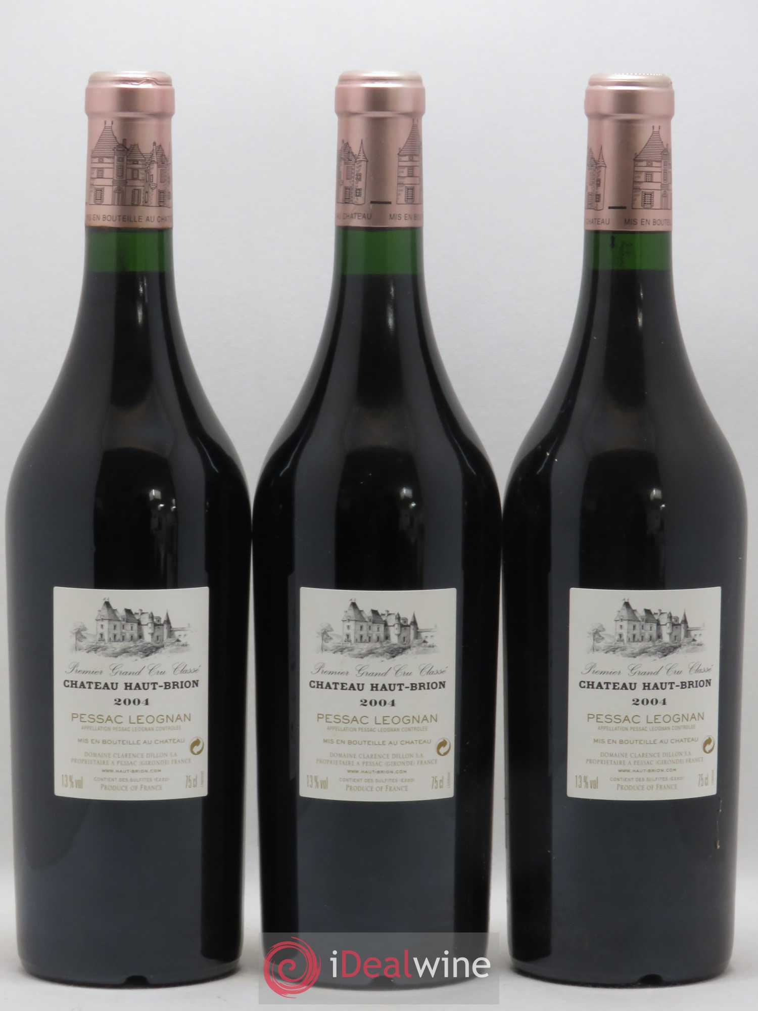 Château Haut Brion 1er Grand Cru Classé 2004 - Lot de 12 bouteilles - 4
