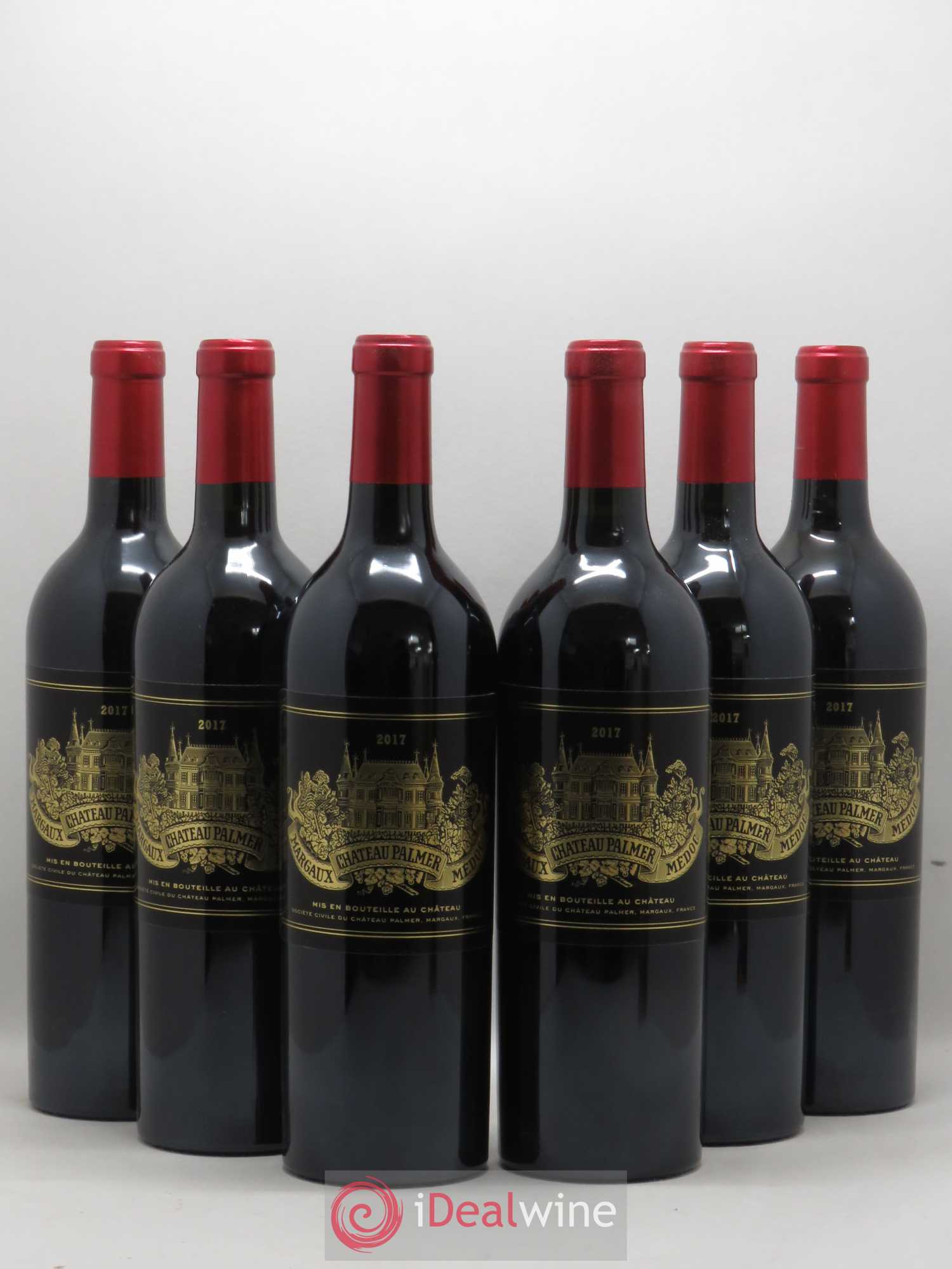 Château Palmer 3ème Grand Cru Classé 2017 - Lot de 6 bouteilles - 0