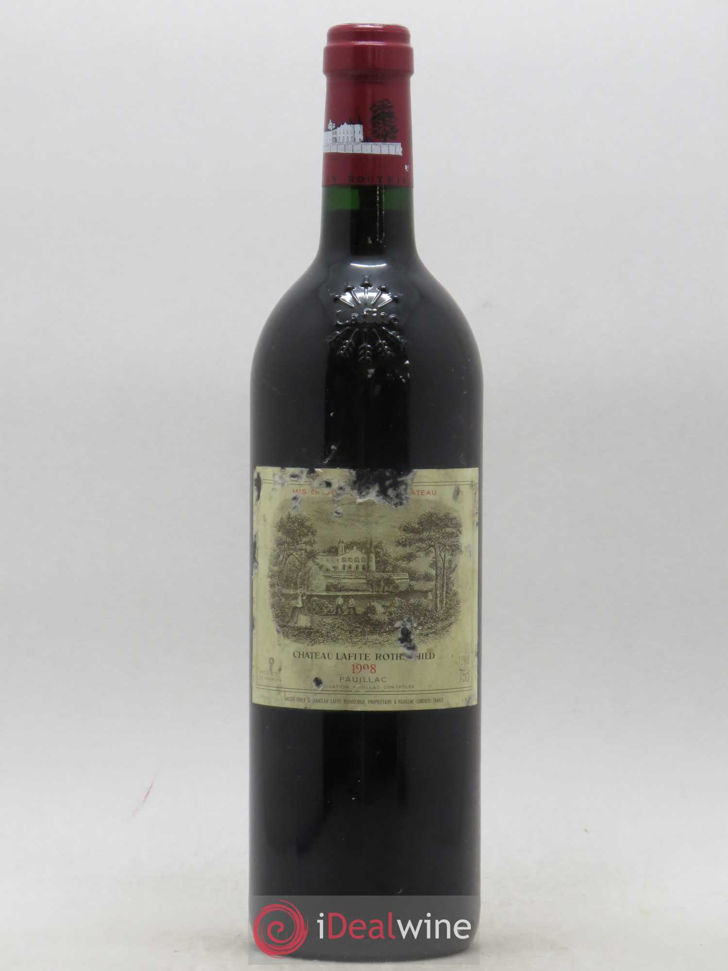 Château Lafite Rothschild 1er Grand Cru Classé 1998 - Lot de 1 bouteille - 0