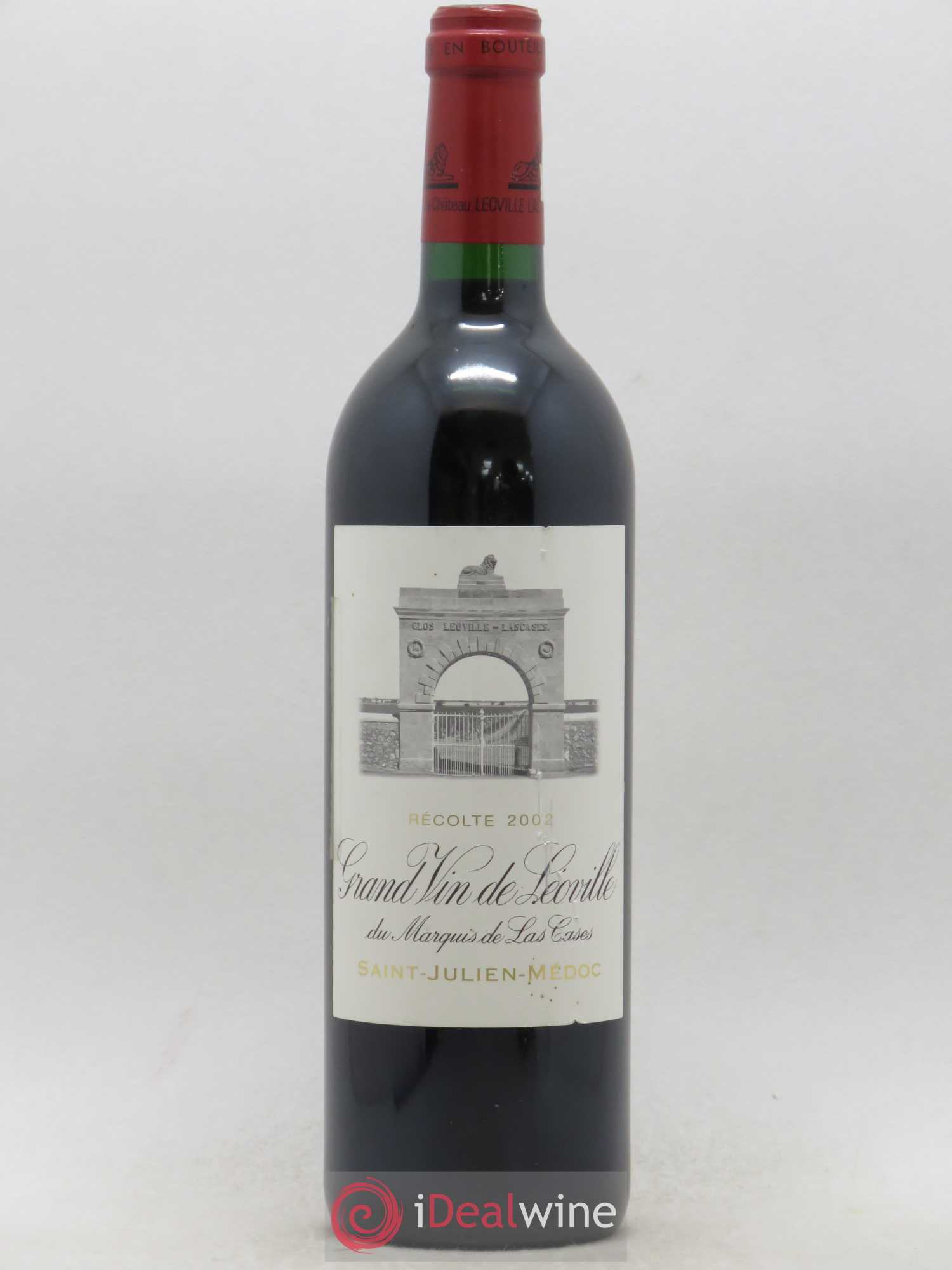 Château Léoville Las Cases 2ème Grand Cru Classé 2002 - Lot de 1 bouteille - 0