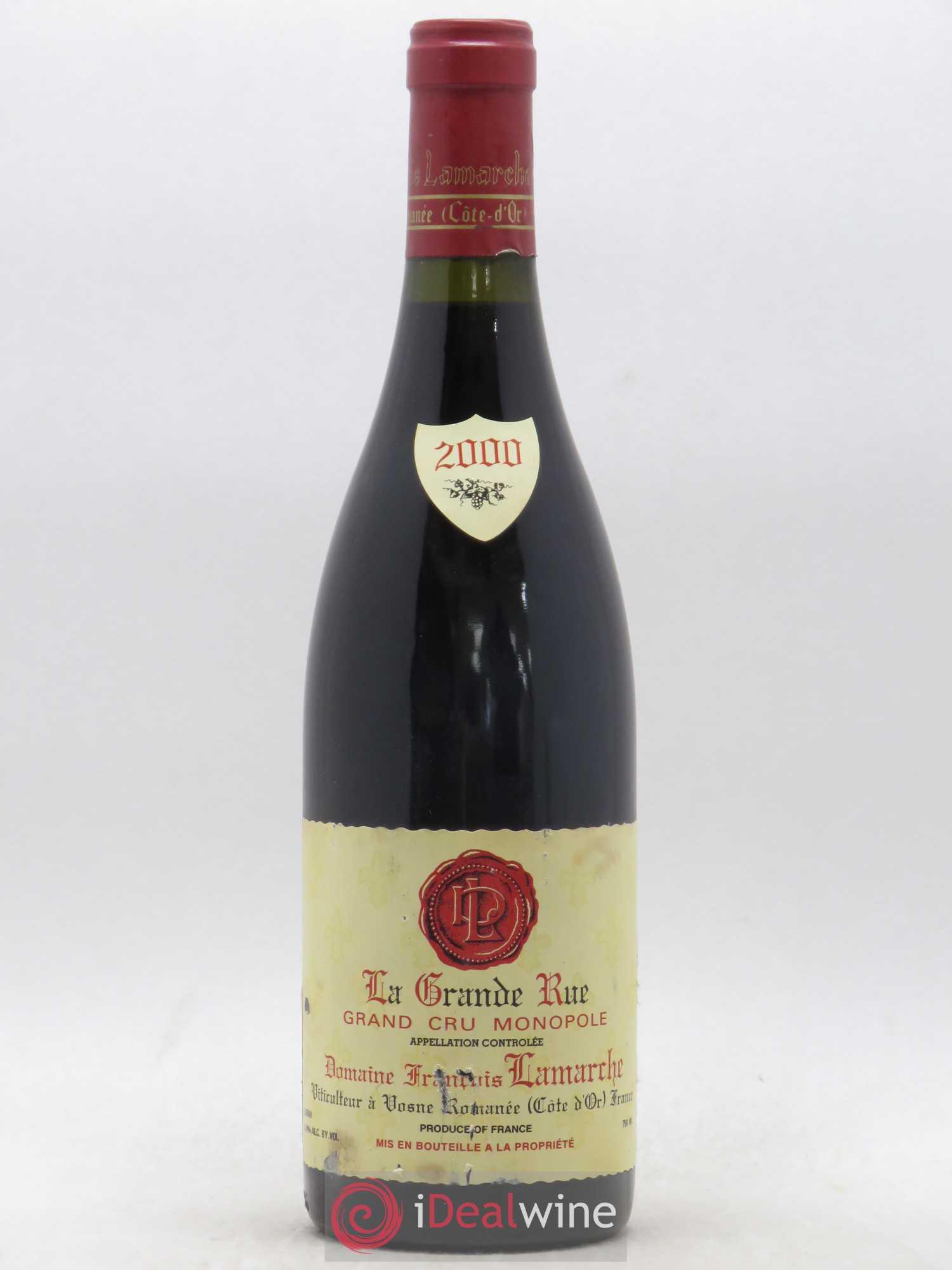 La Grande Rue Grand Cru Lamarche (Domaine) 2000 - Lot de 1 bouteille - 0