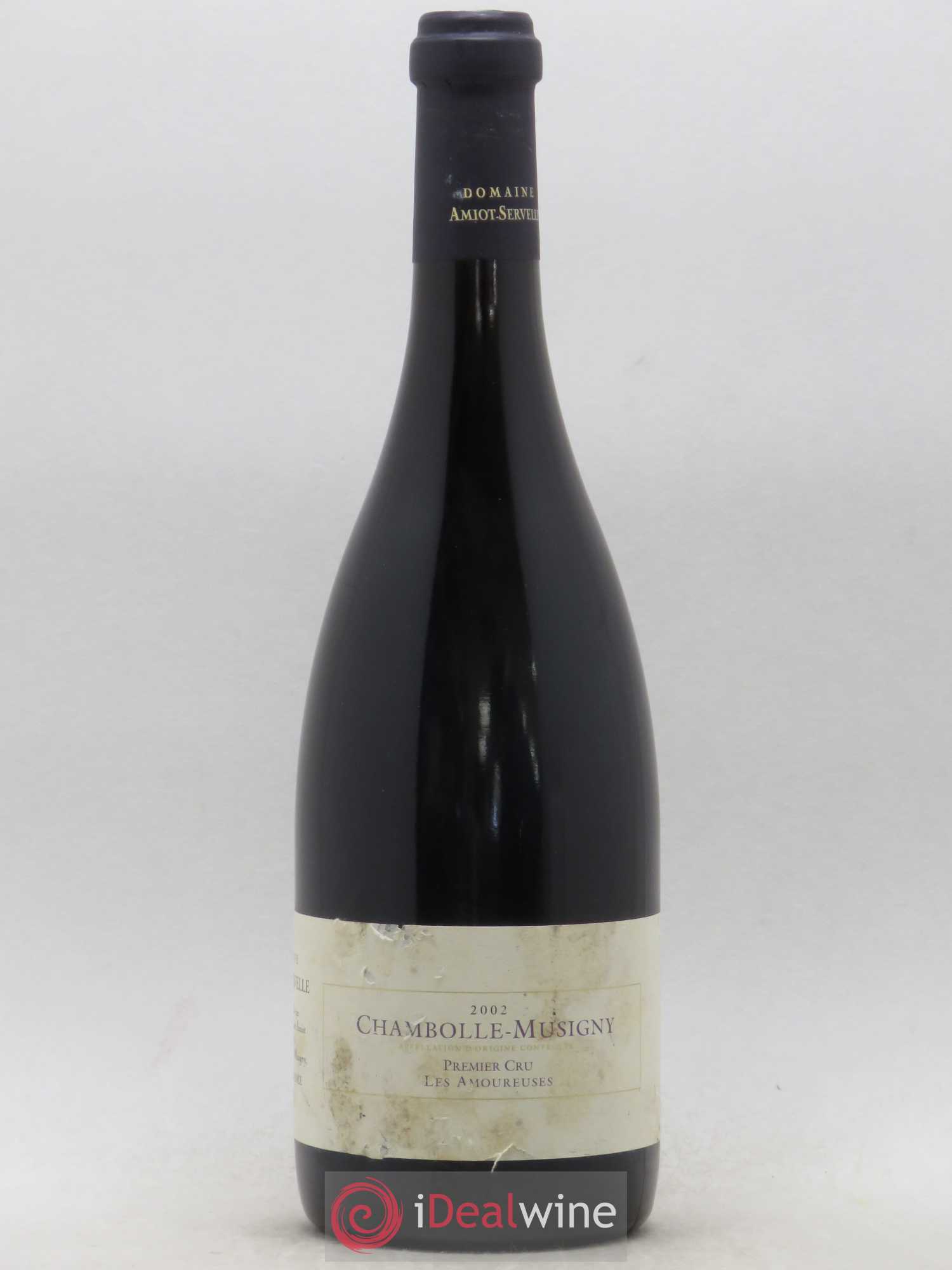 Chambolle-Musigny 1er Cru Les Amoureuses Amiot-Servelle 2002 - Lot de 1 bouteille - 0