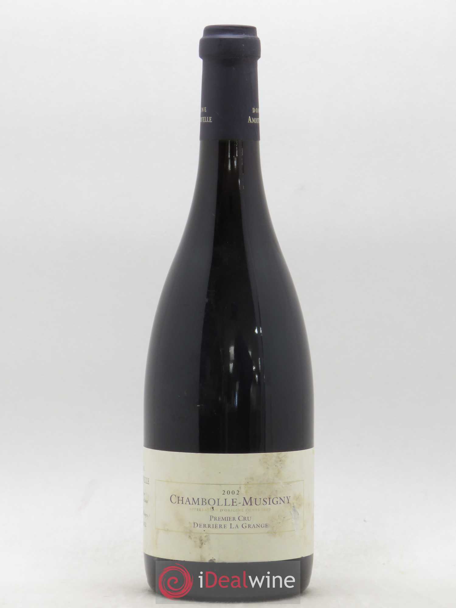 Chambolle-Musigny 1er Cru Derrière la Grange Amiot-Servelle 2002 - Lot de 1 bouteille - 0