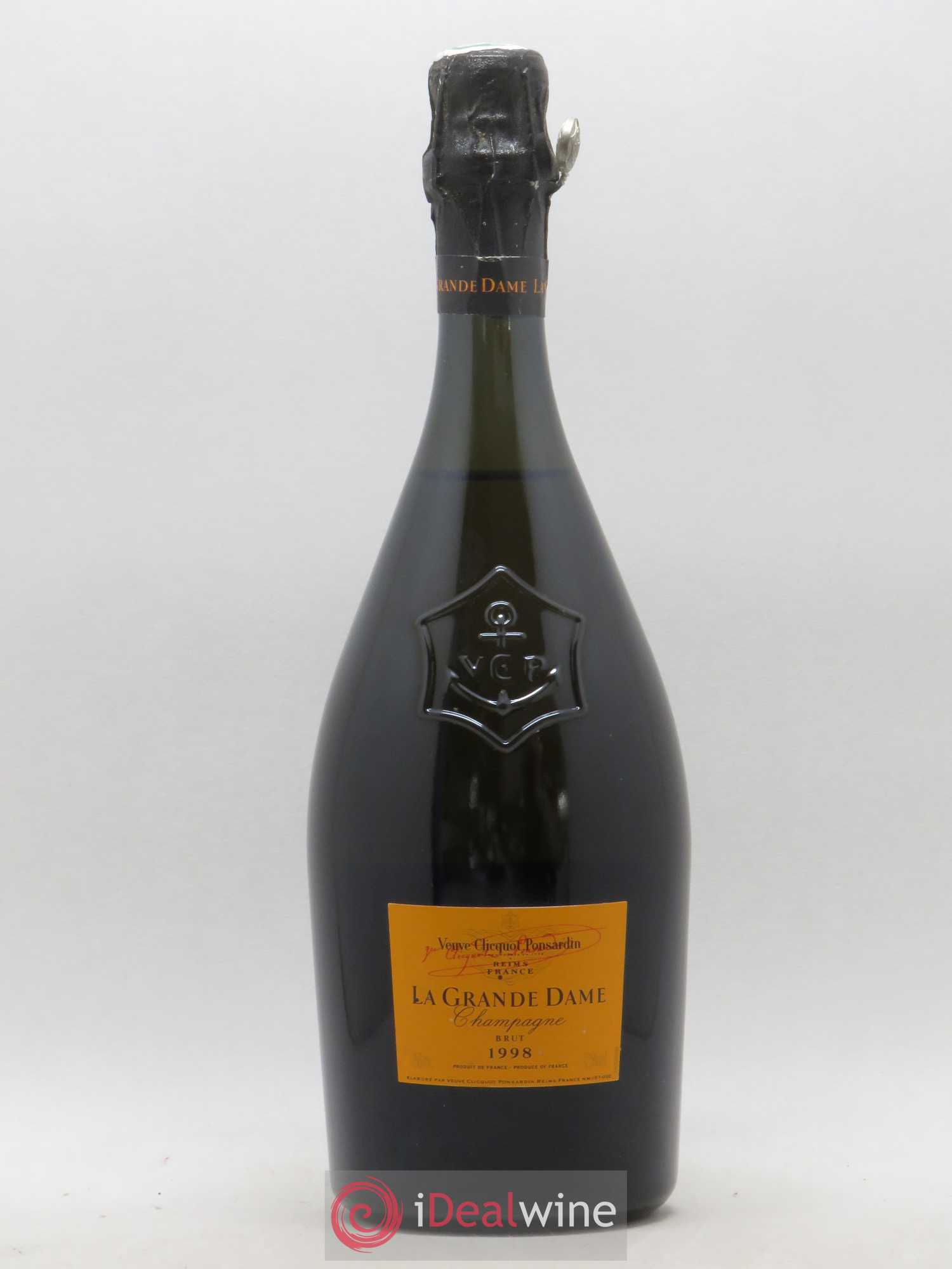 La Grande Dame Veuve Clicquot 1998 - Lot de 1 bouteille - 0