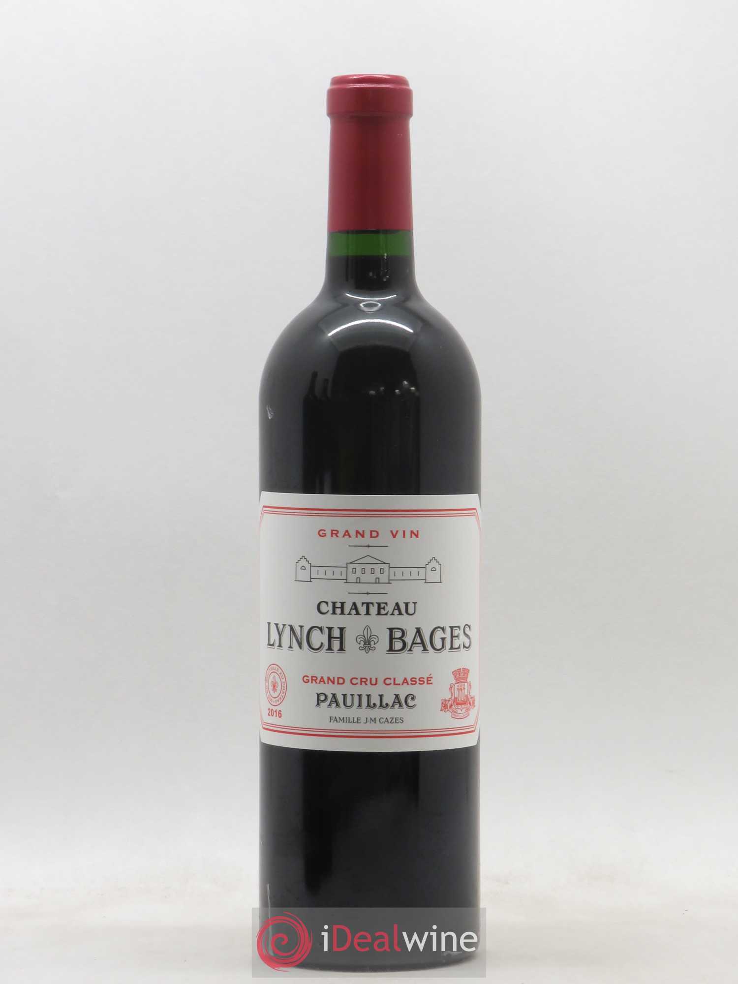 Château Lynch Bages 5ème Grand Cru Classé 2016 - Lot de 1 bouteille - 0