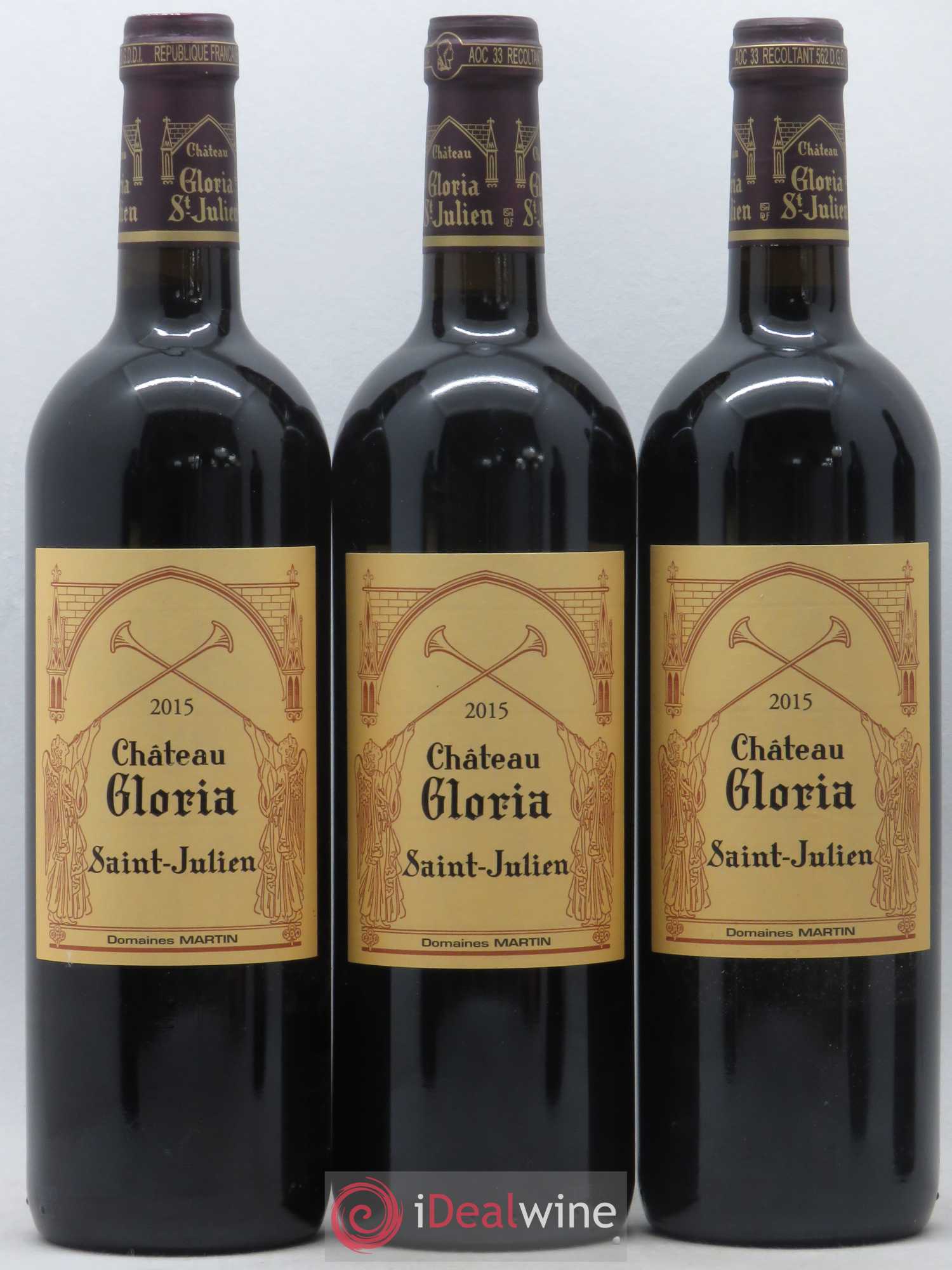 Château Gloria 2015 - Lot de 6 bouteilles - 1