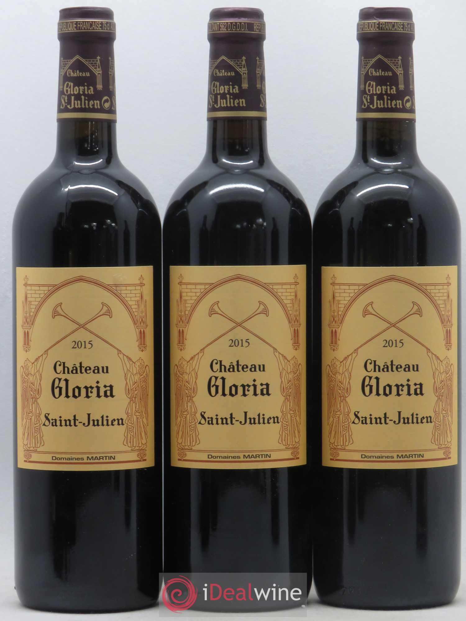 Château Gloria 2015 - Lot de 6 bouteilles - 2