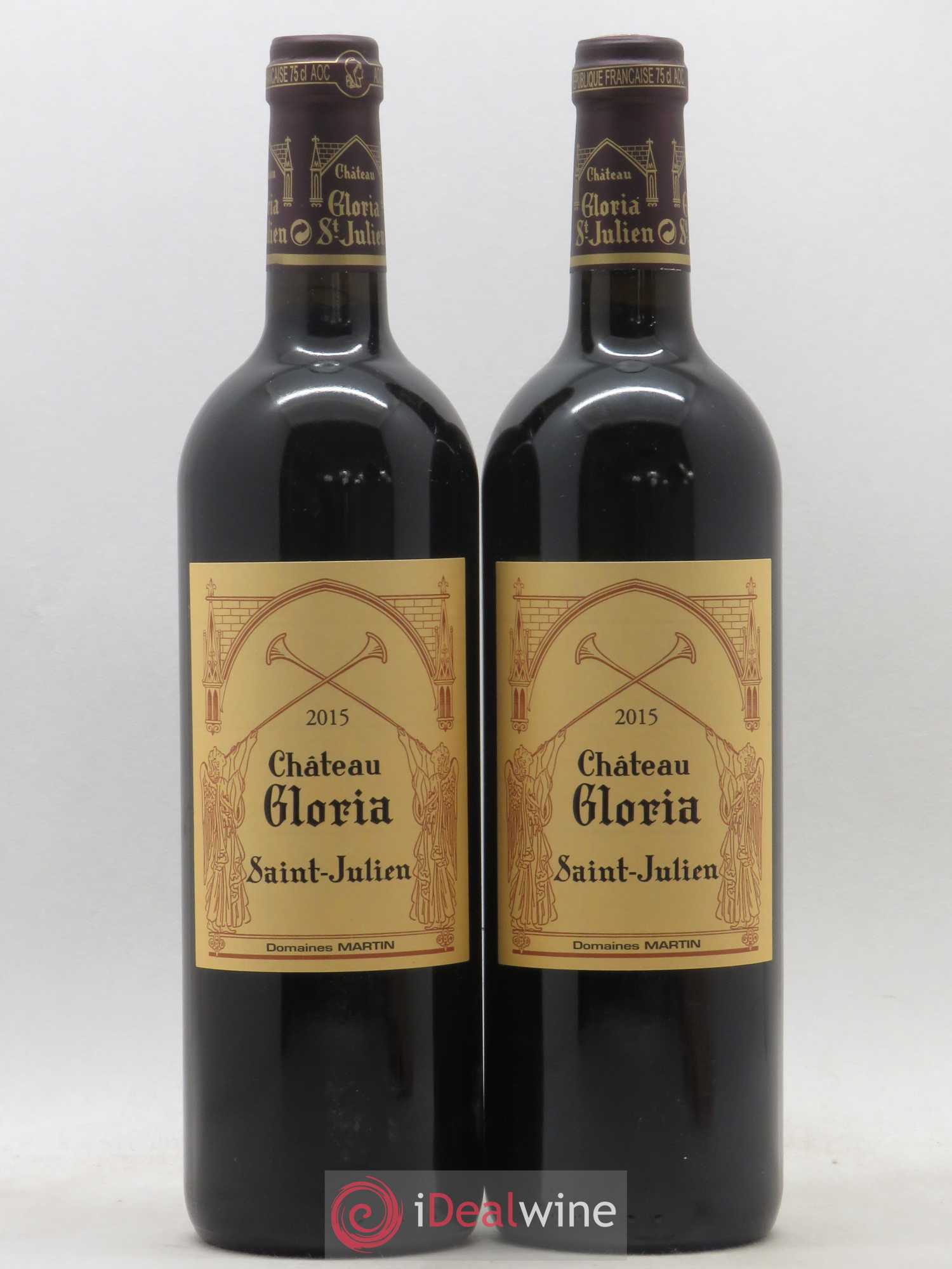 Château Gloria 2015 - Lot de 2 bouteilles - 0