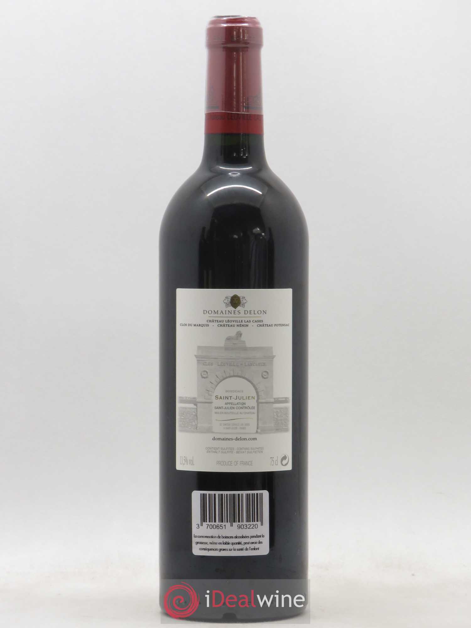 Château Léoville Las Cases 2ème Grand Cru Classé 2015 - Lot de 1 bouteille - 1
