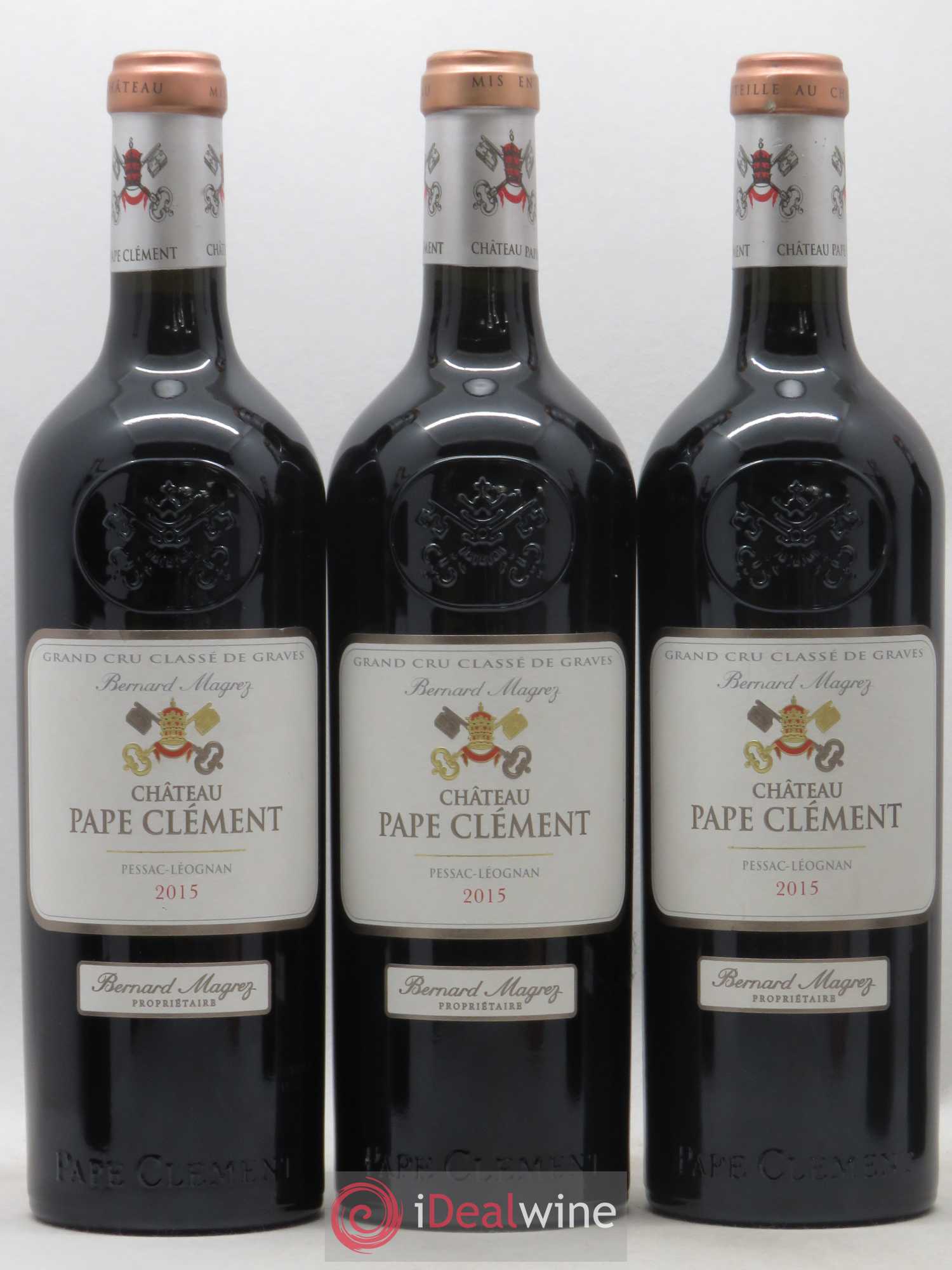 Château Pape Clément Cru Classé de Graves 2015 - Lot de 6 bouteilles - 1