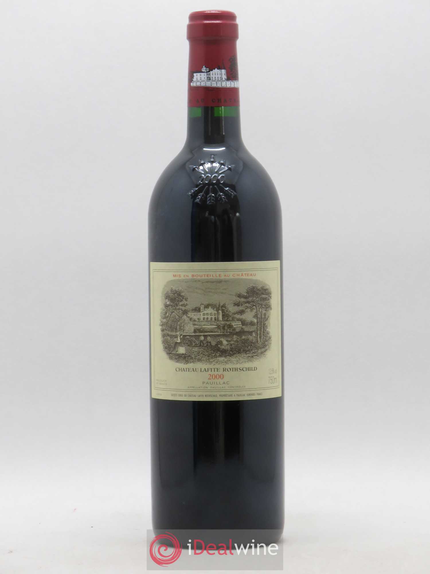 Château Lafite Rothschild 1er Grand Cru Classé 2000 - Lot de 1 bouteille - 0