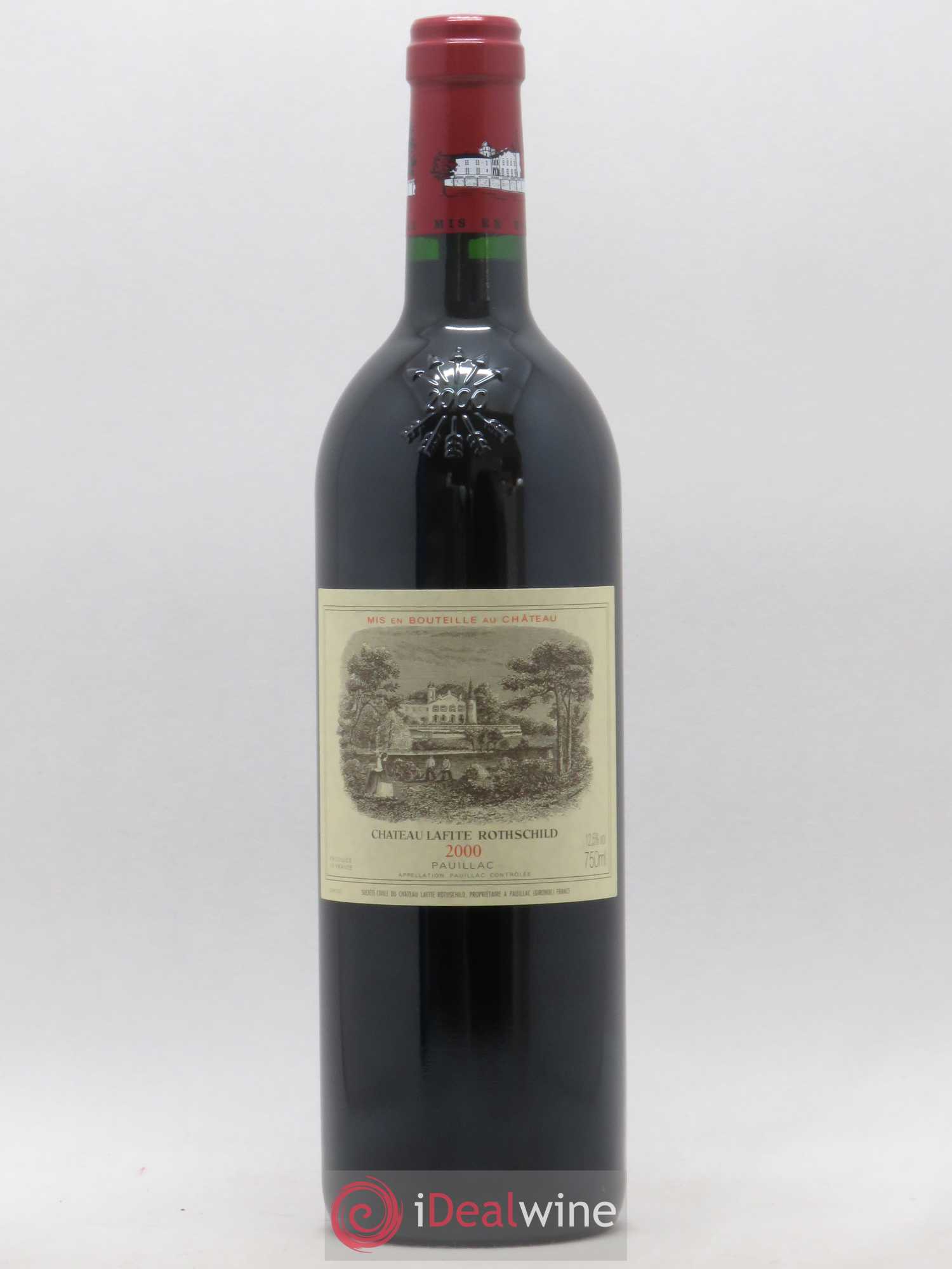 Château Lafite Rothschild 1er Grand Cru Classé 2000 - Lot de 1 bouteille - 0