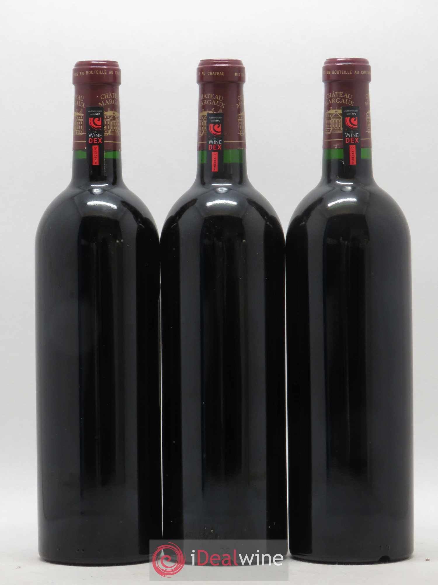 Château Margaux 1er Grand Cru Classé 2000 - Lot de 3 bouteilles - 1