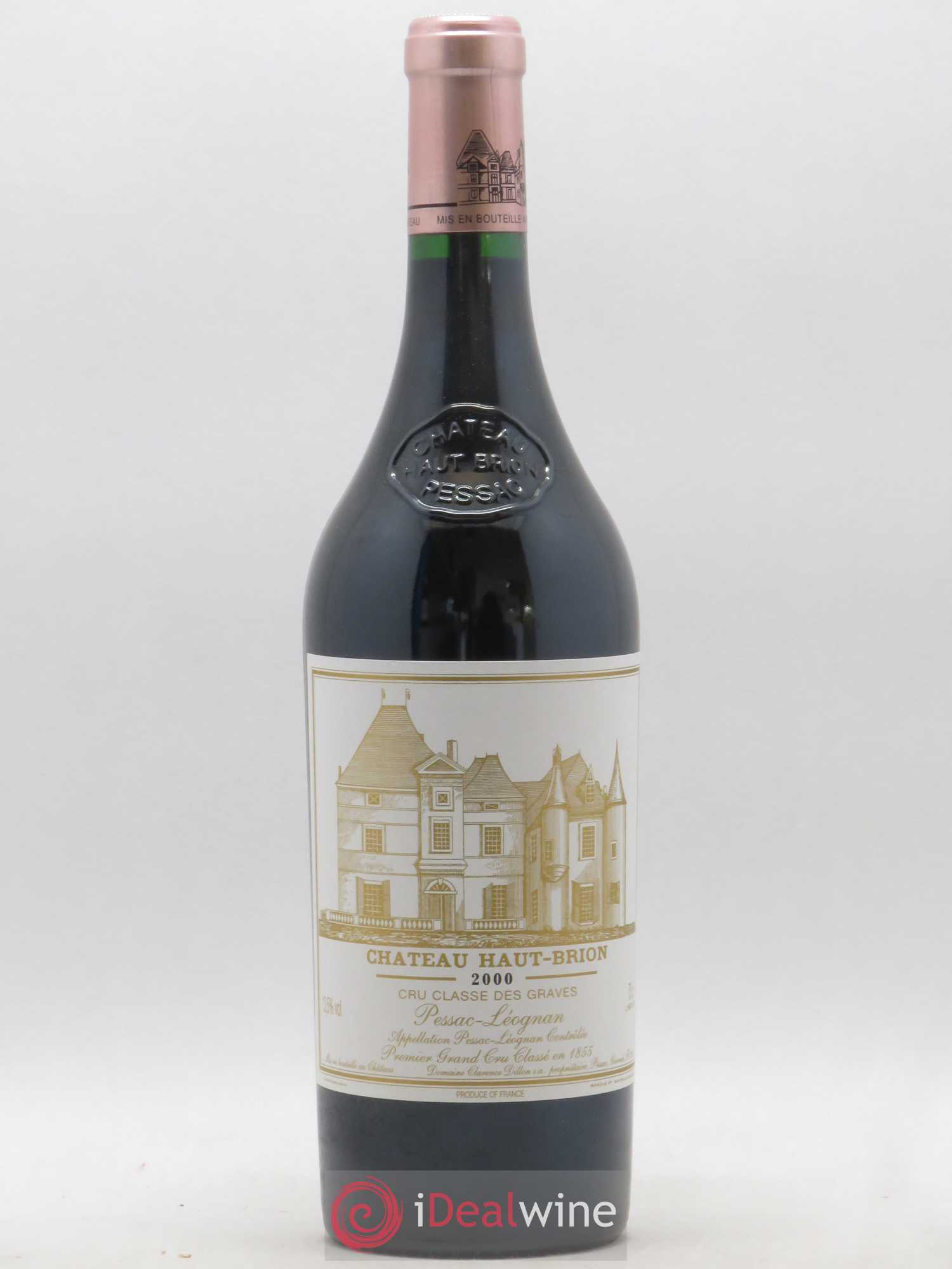 Château Haut Brion 1er Grand Cru Classé 2000 - Lot de 1 bouteille - 0