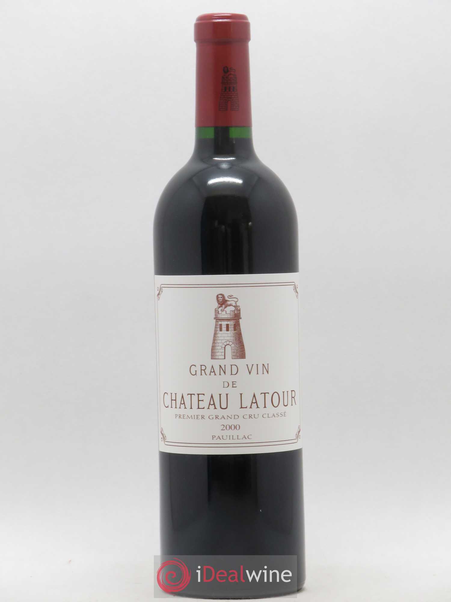 Château Latour 1er Grand Cru Classé 2000 - Lot de 1 bouteille - 0