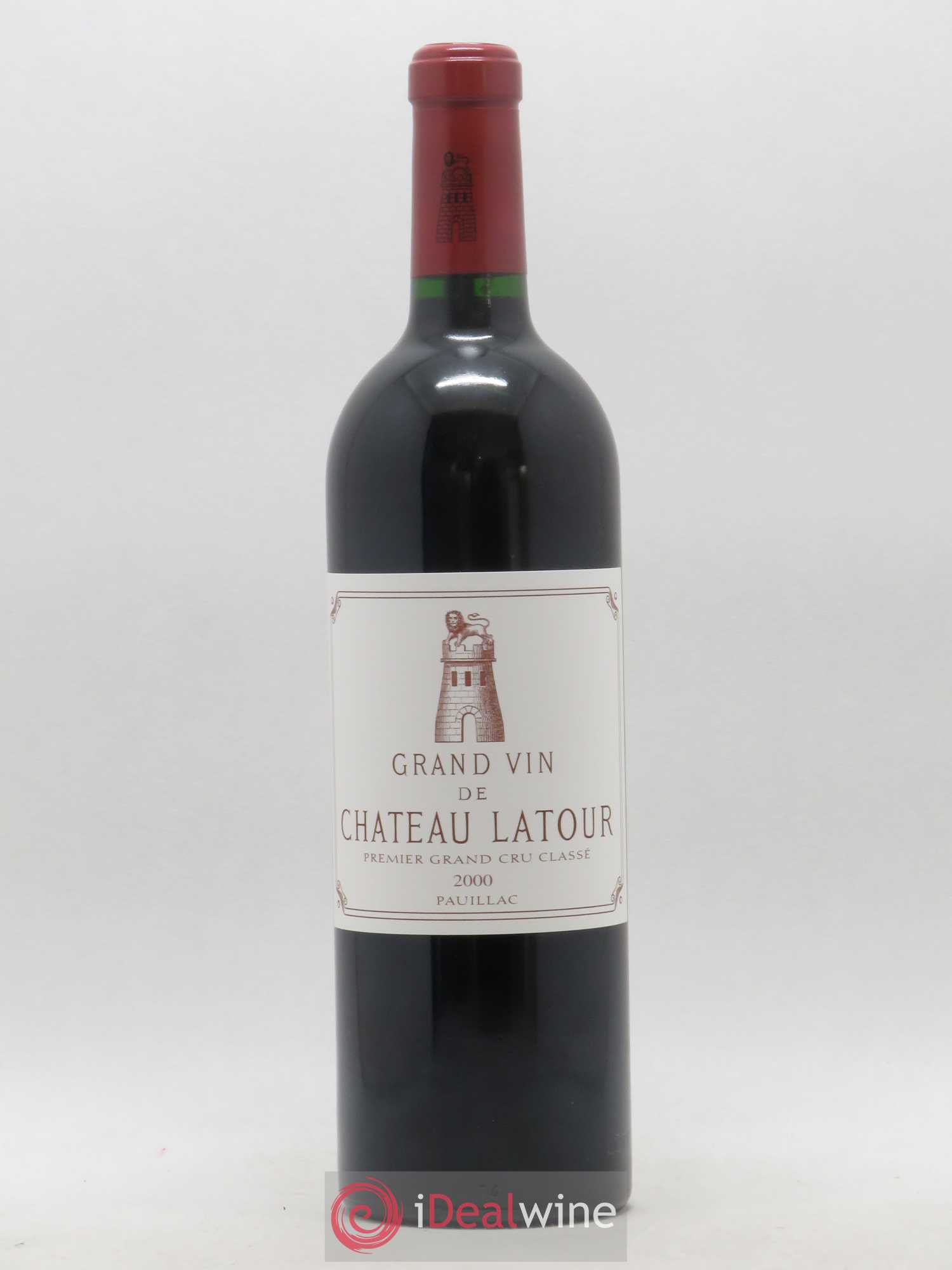 Château Latour 1er Grand Cru Classé 2000 - Lot de 1 bouteille - 0