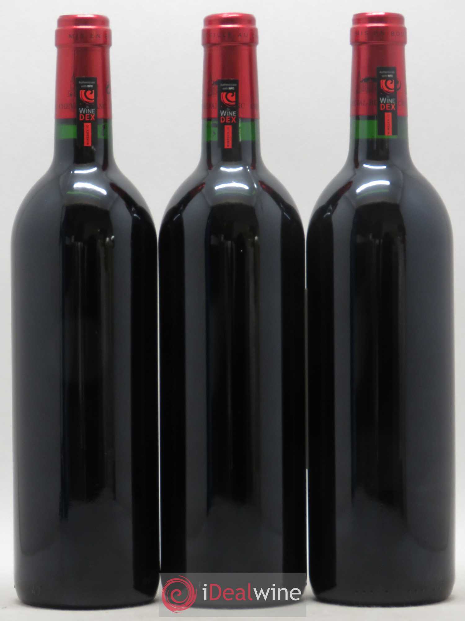 Château Cheval Blanc 1er Grand Cru Classé A 2000 - Lot de 3 bouteilles - 1