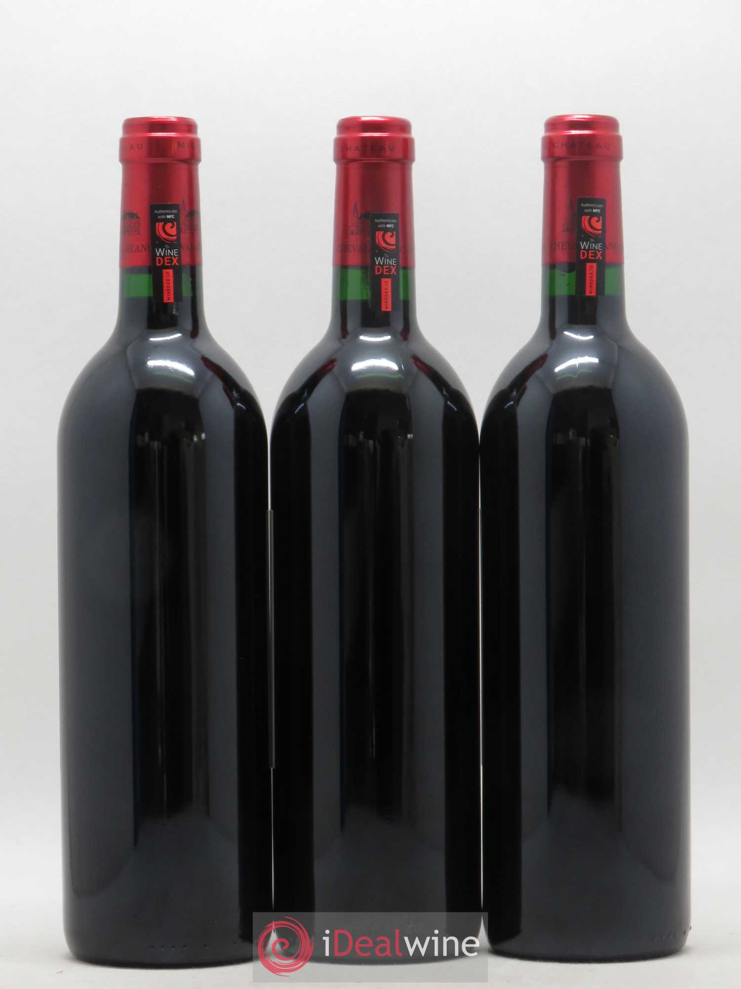 Château Cheval Blanc 1er Grand Cru Classé A 2000 - Lot de 3 bouteilles - 1