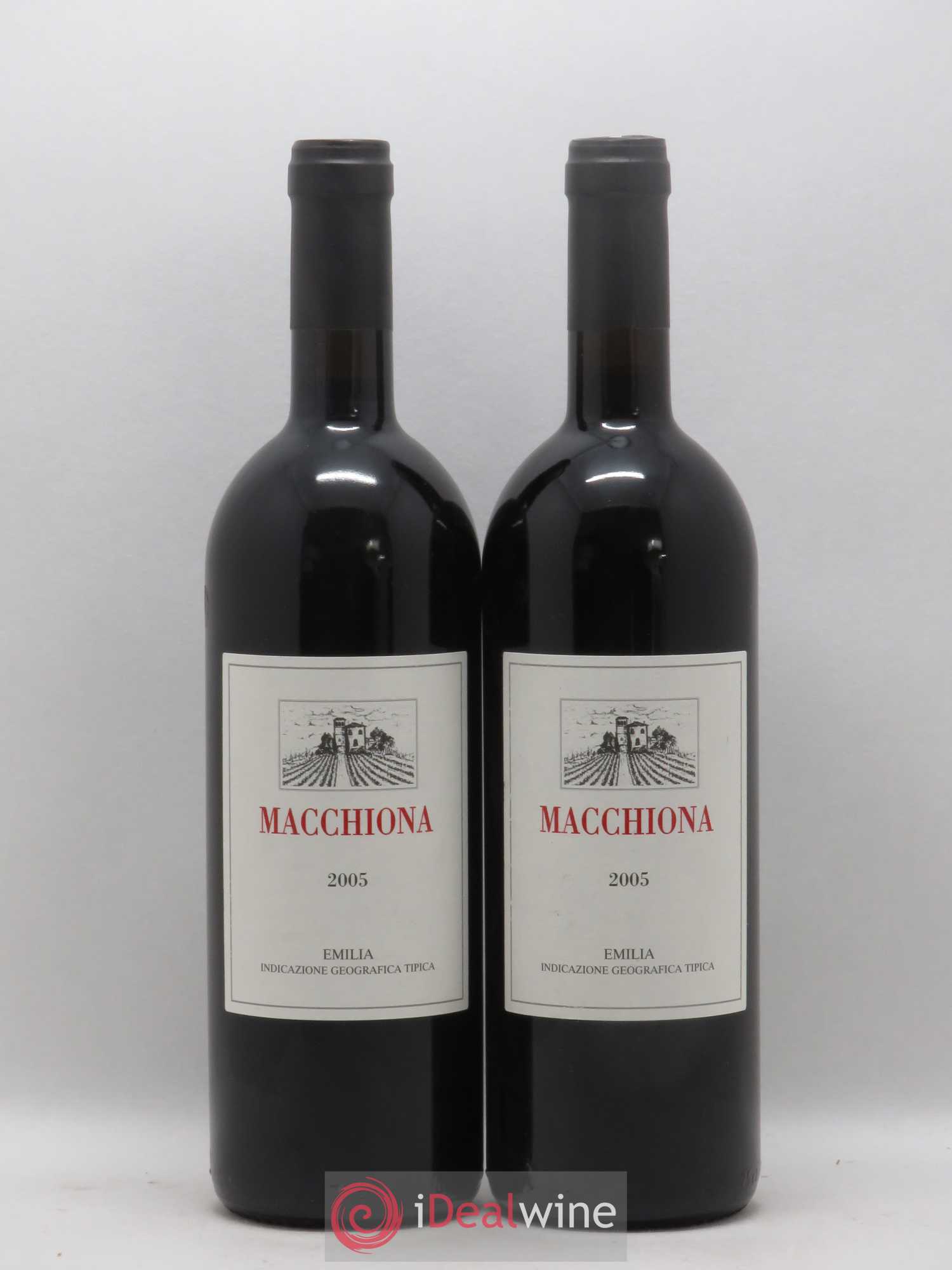Italie Macchiona La Stoppa Emilia 2005 - Posten von 2 Flaschen - 0