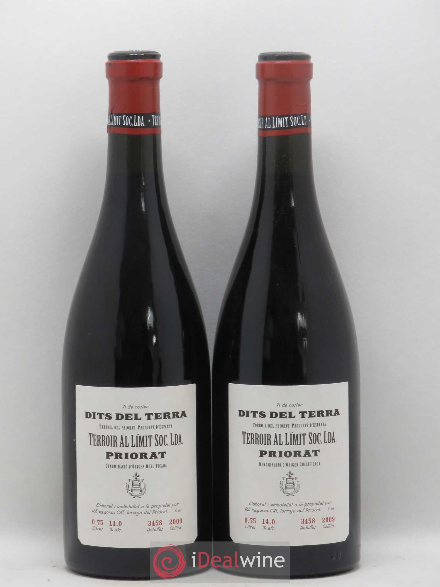 Priorat Terroir Al Limit Arbossar Dominik Hubert 2009 - Lot de 2 bouteilles - 0
