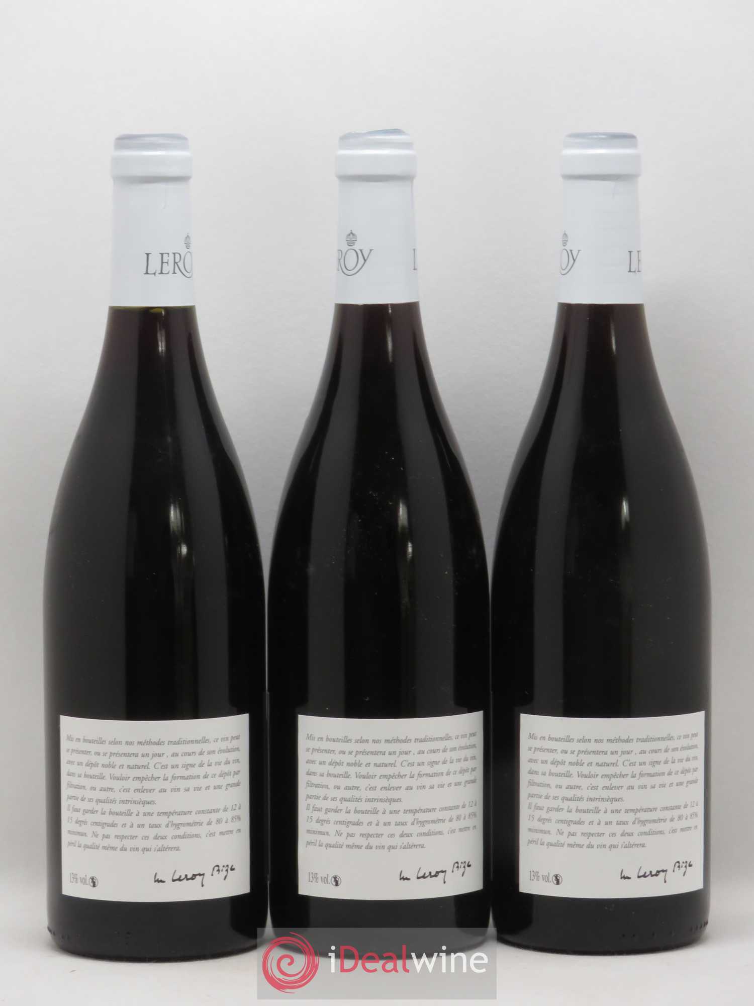 Aloxe-Corton Leroy 2003 - Posten von 3 Flaschen - 1