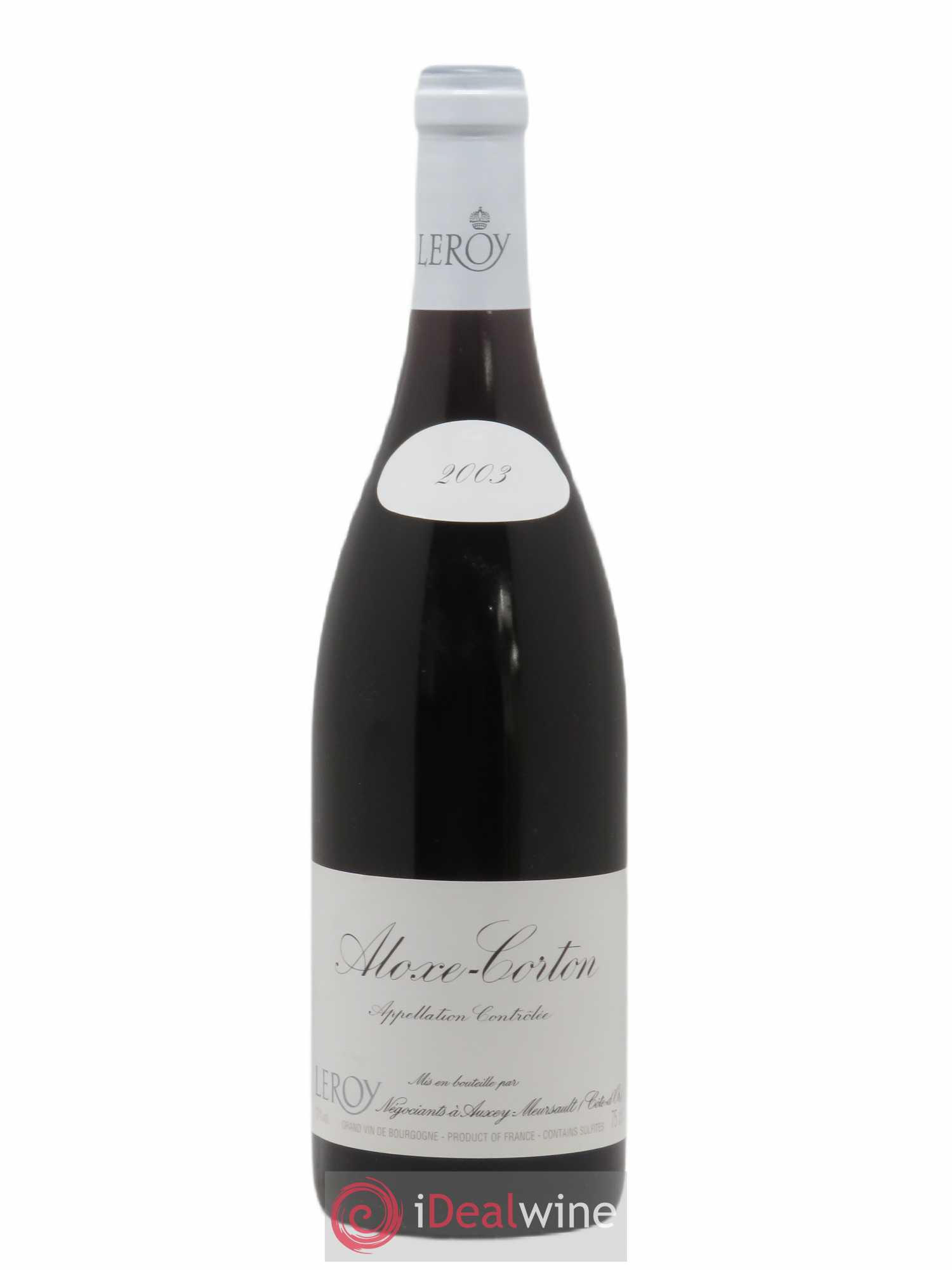 Aloxe-Corton Leroy 2003 - Posten von 1 Flasche - 0