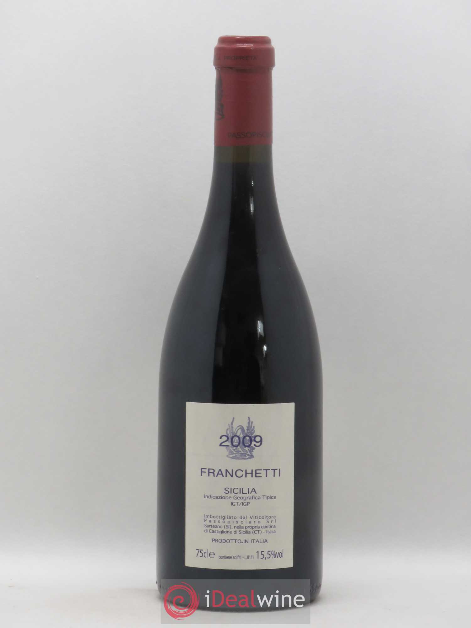 Italie Franchetti sicilia Passopisciaro 2009 - Posten von 1 Flasche - 1