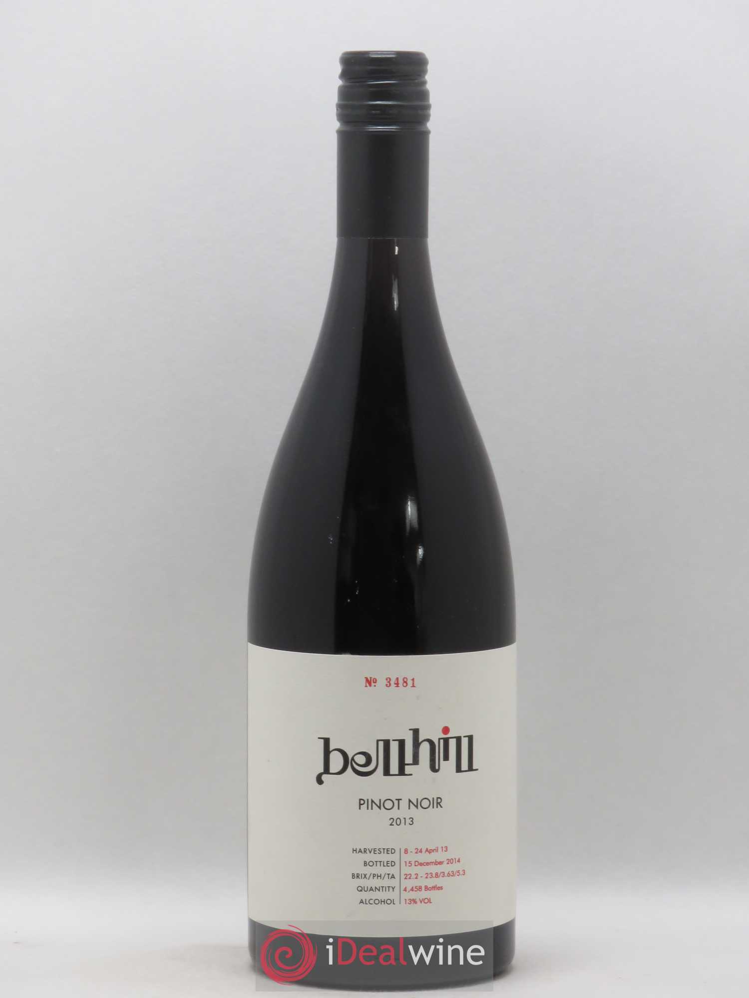 Canterbury Bell Hill Pinot Noir 2013 - Lot de 1 bouteille - 0