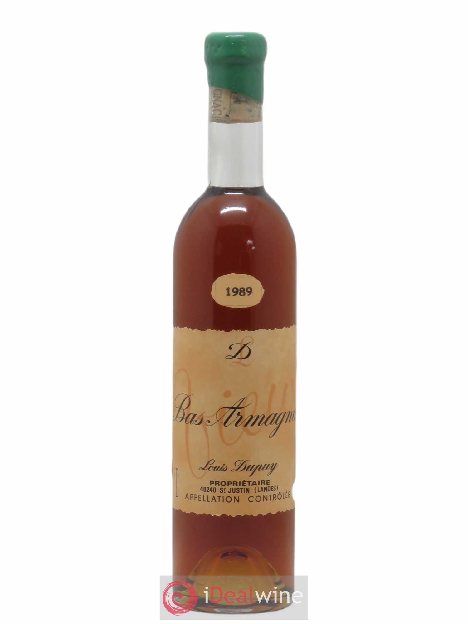 Bas-Armagnac Louis Dupuy 50cl 1989 - Posten von 1 Flasche - 0
