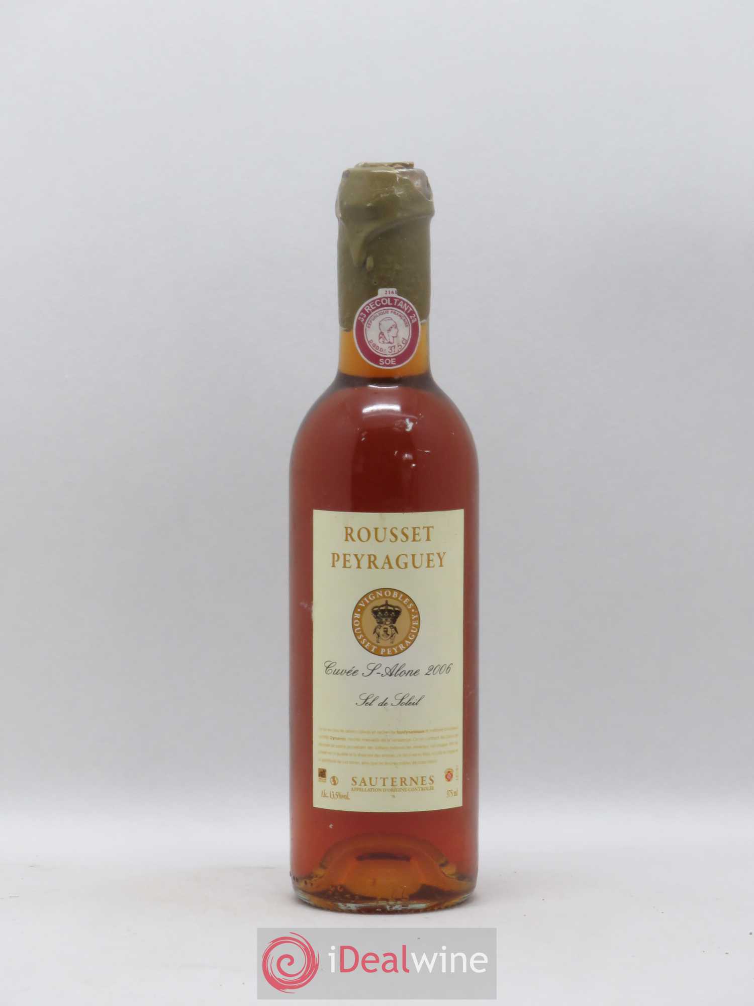 Rousset Peyraguey Sel de Soleil cuvée St Alone 2006 - Posten von 1 Demi-Flasche - 0
