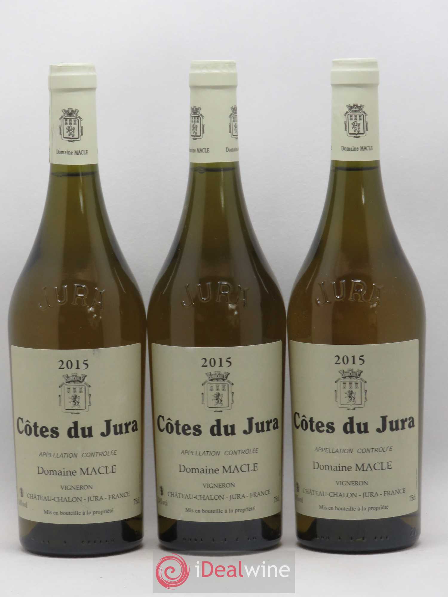 Côtes du Jura Jean Macle 2015 - Lot de 3 bouteilles - 0